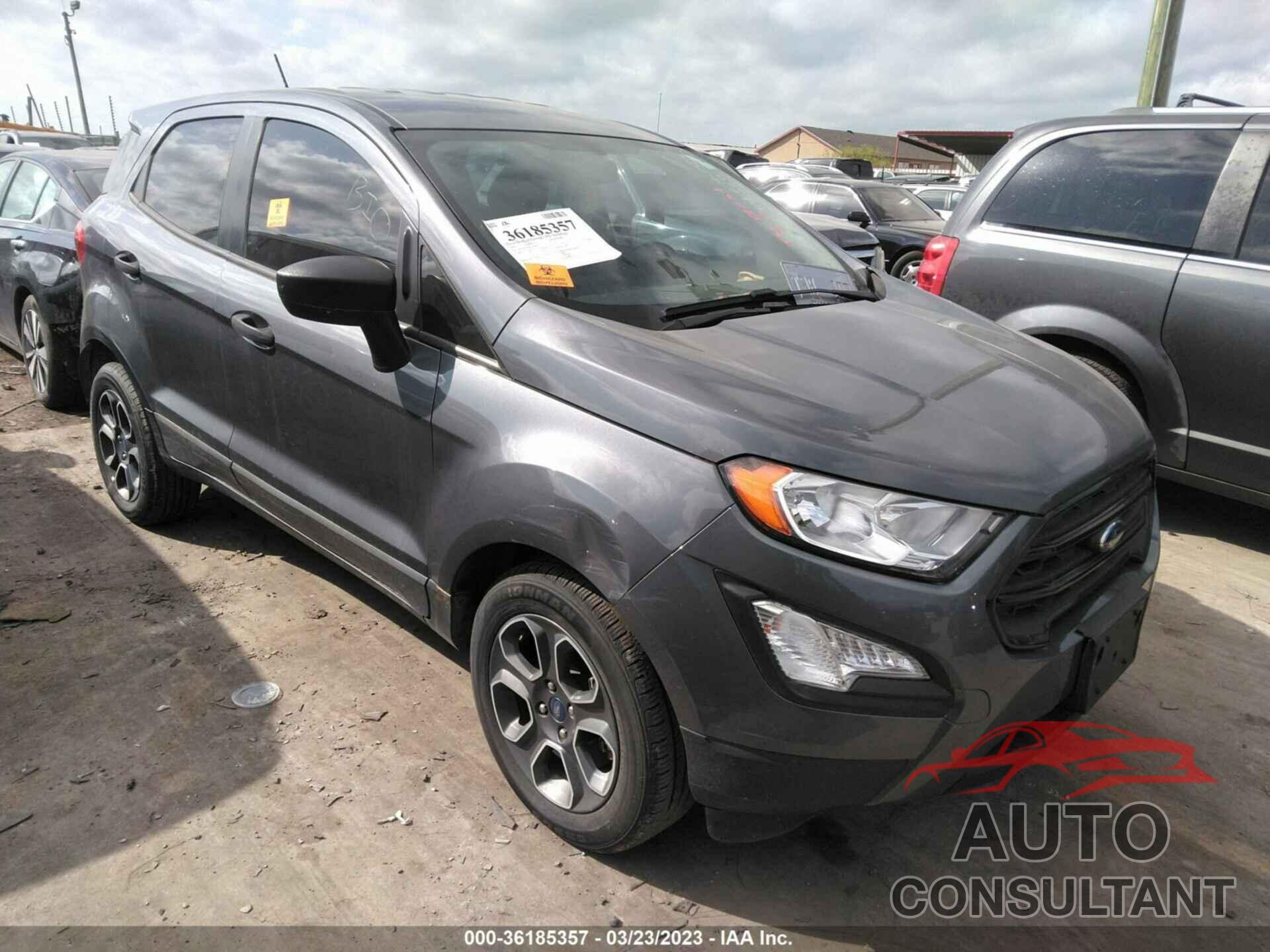 FORD ECOSPORT 2019 - MAJ3S2FE6KC307895