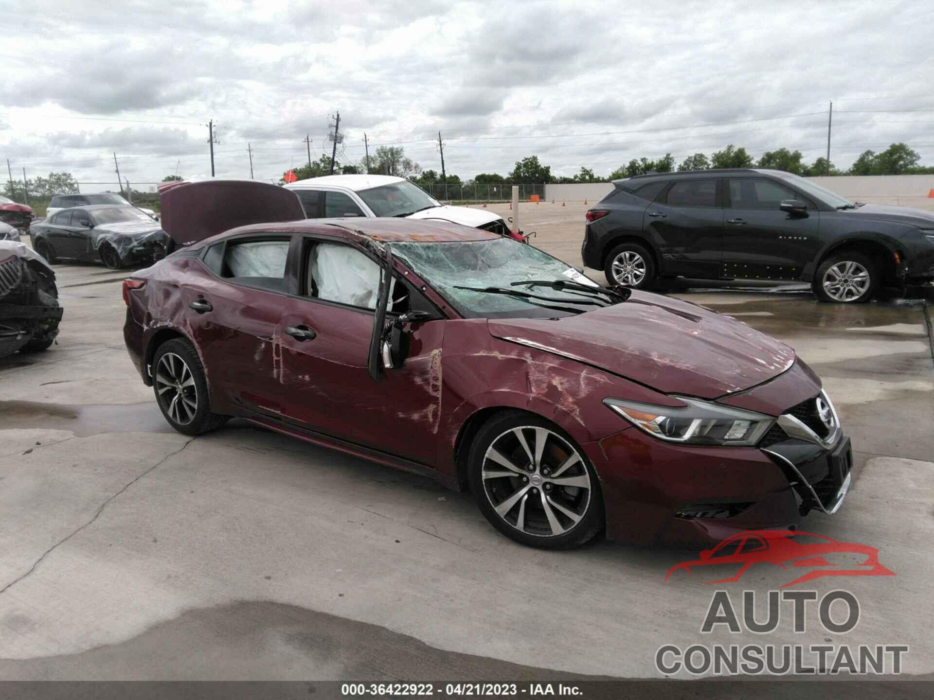 NISSAN MAXIMA 2018 - 1N4AA6AP0JC383296