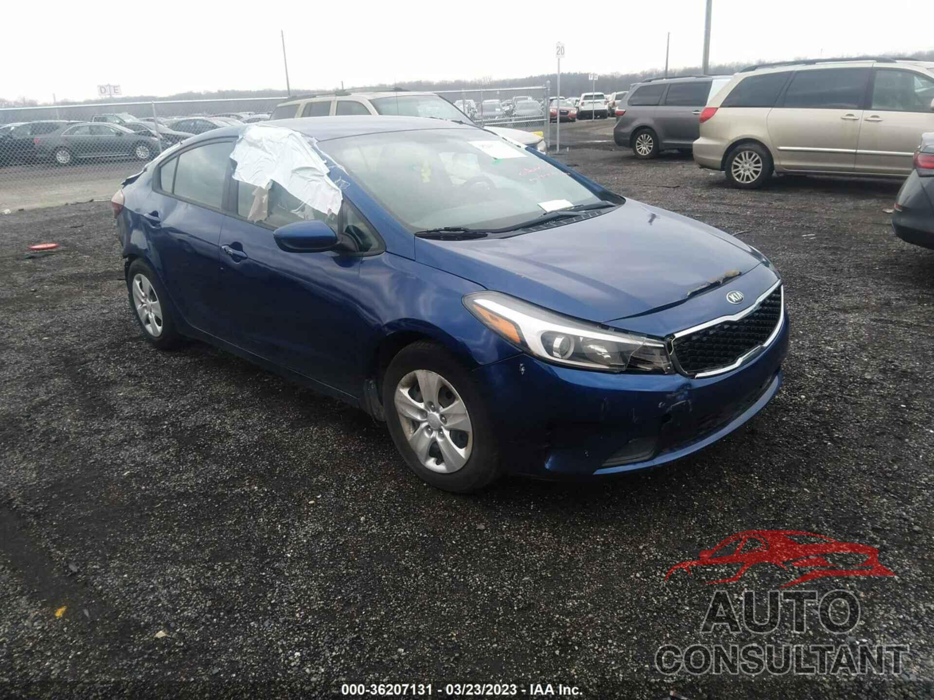 KIA FORTE 2018 - 3KPFK4A77JE220364