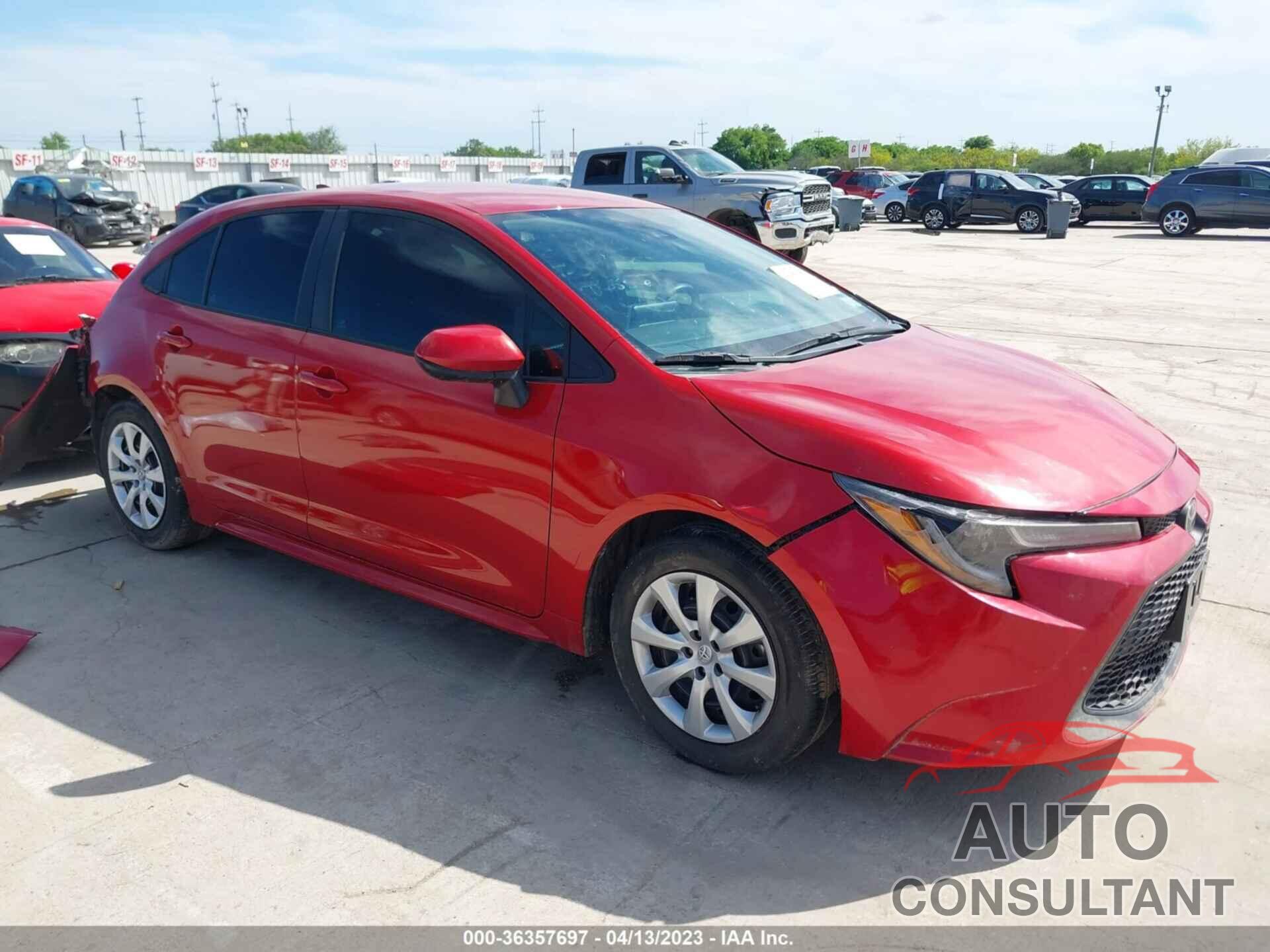 TOYOTA COROLLA 2021 - 5YFEPMAE9MP265367