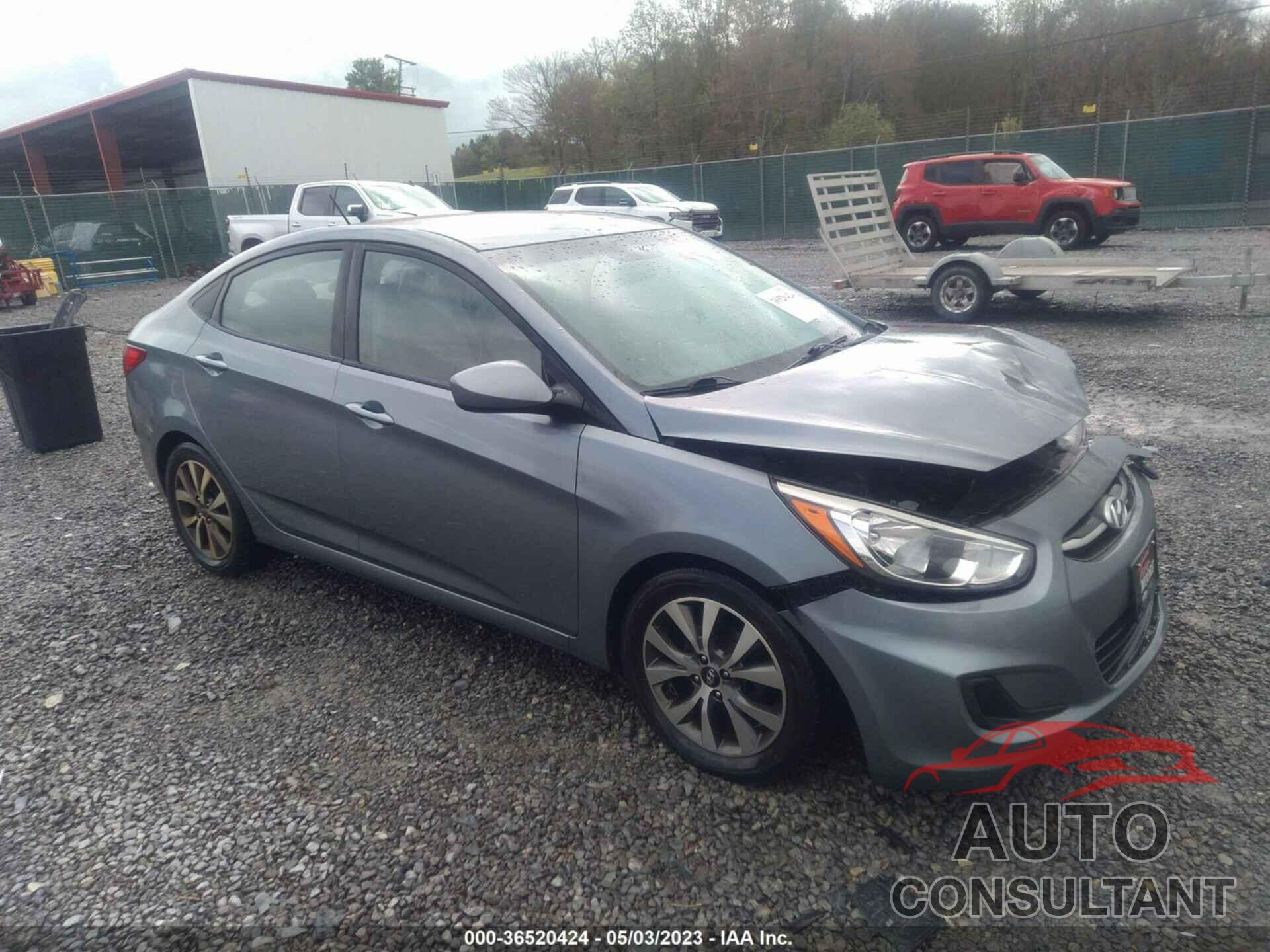 HYUNDAI ACCENT 2017 - KMHCT4AE5HU359768