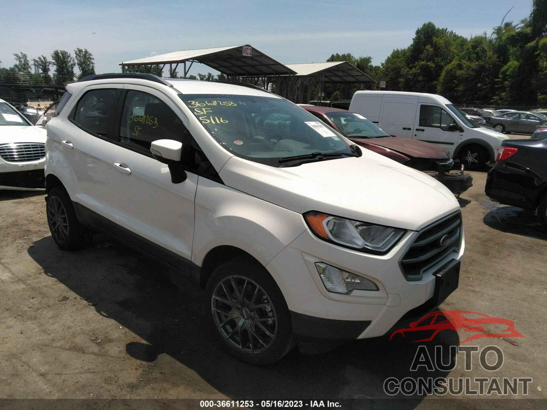 FORD ECOSPORT 2018 - MAJ6P1UL7JC204929