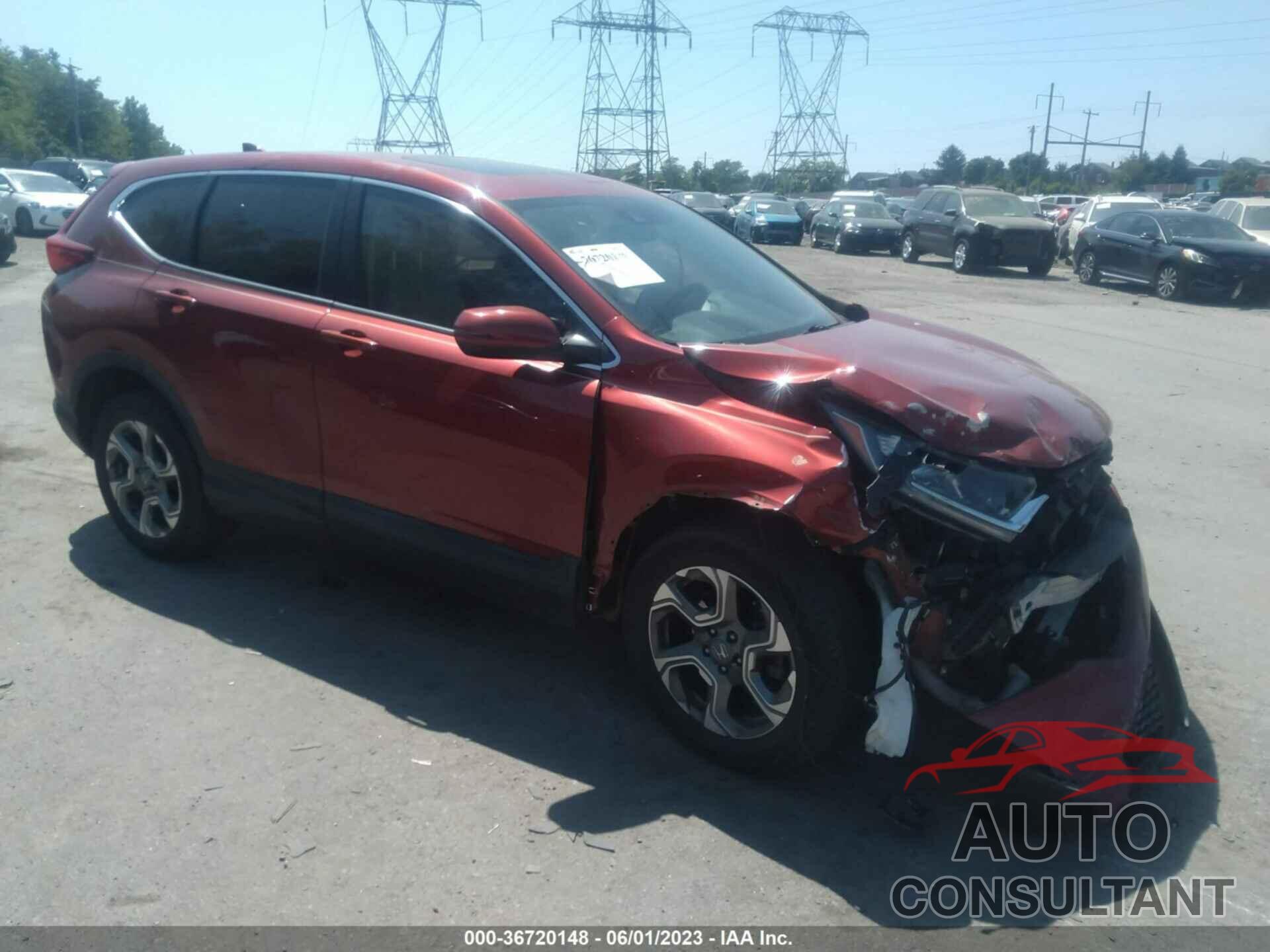 HONDA CR-V 2017 - 2HKRW2H87HH641401
