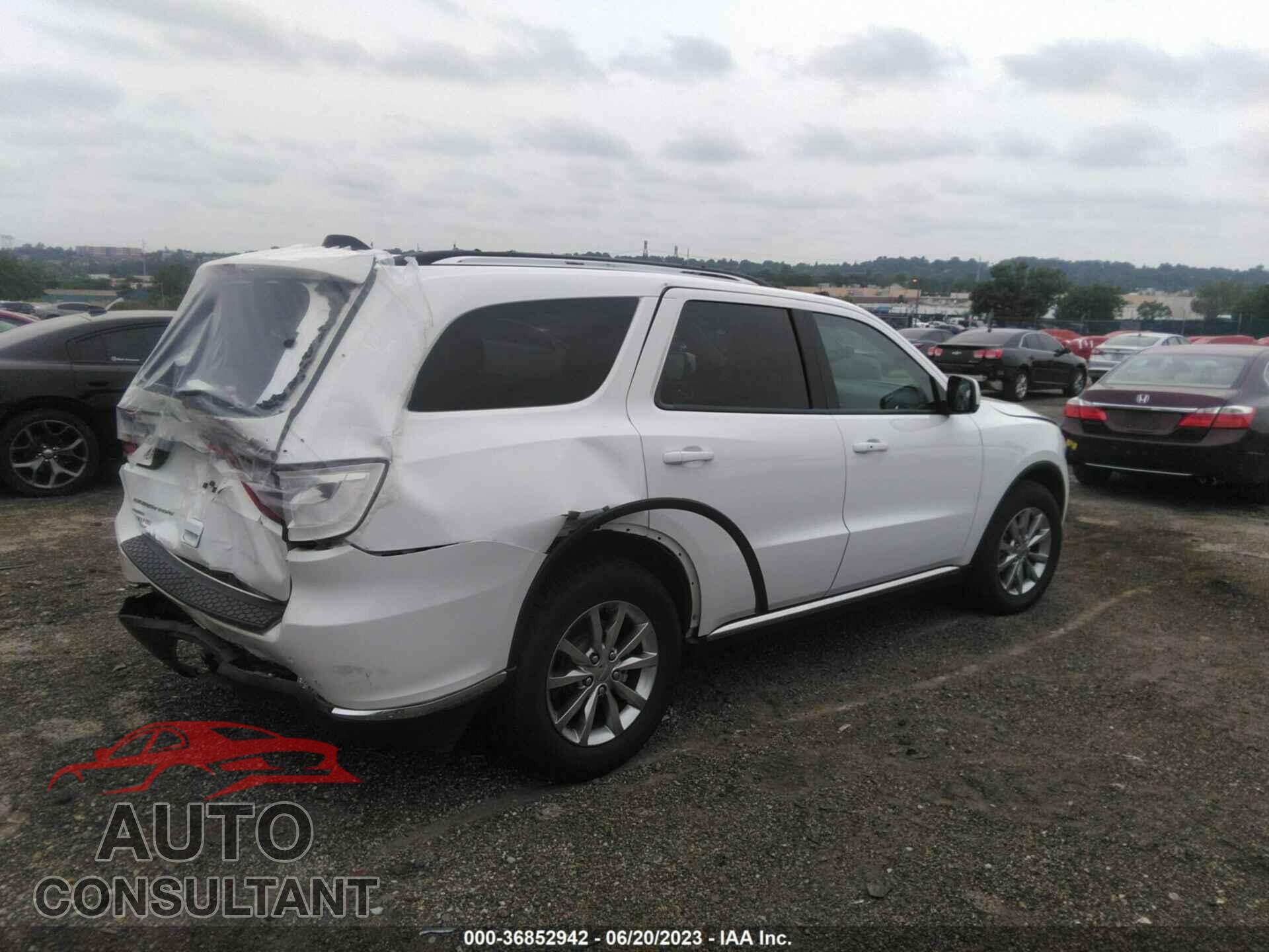 DODGE DURANGO 2017 - 1C4RDJAG3HC860711