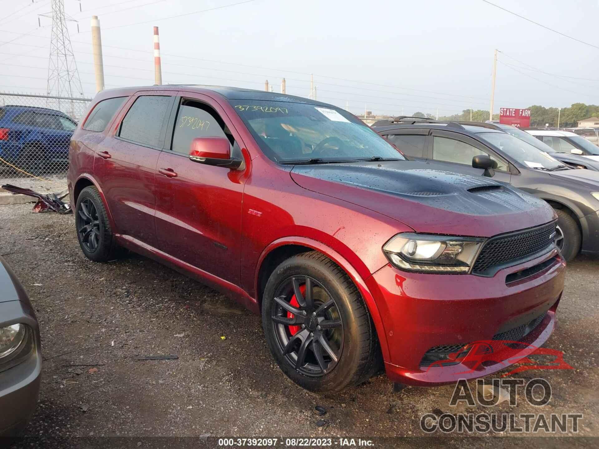 DODGE DURANGO 2018 - 1C4SDJGJXJC495695