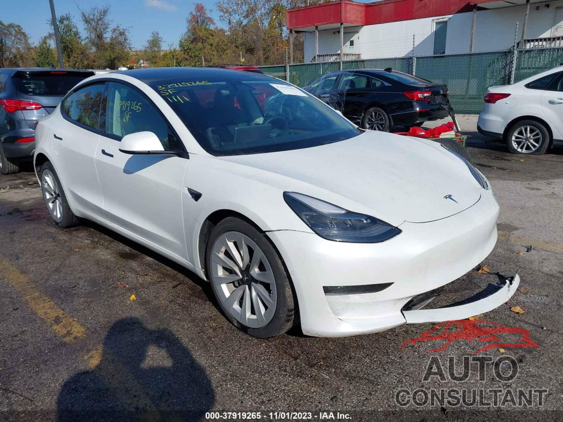 TESLA MODEL 3 2021 - 5YJ3E1EA1MF041959