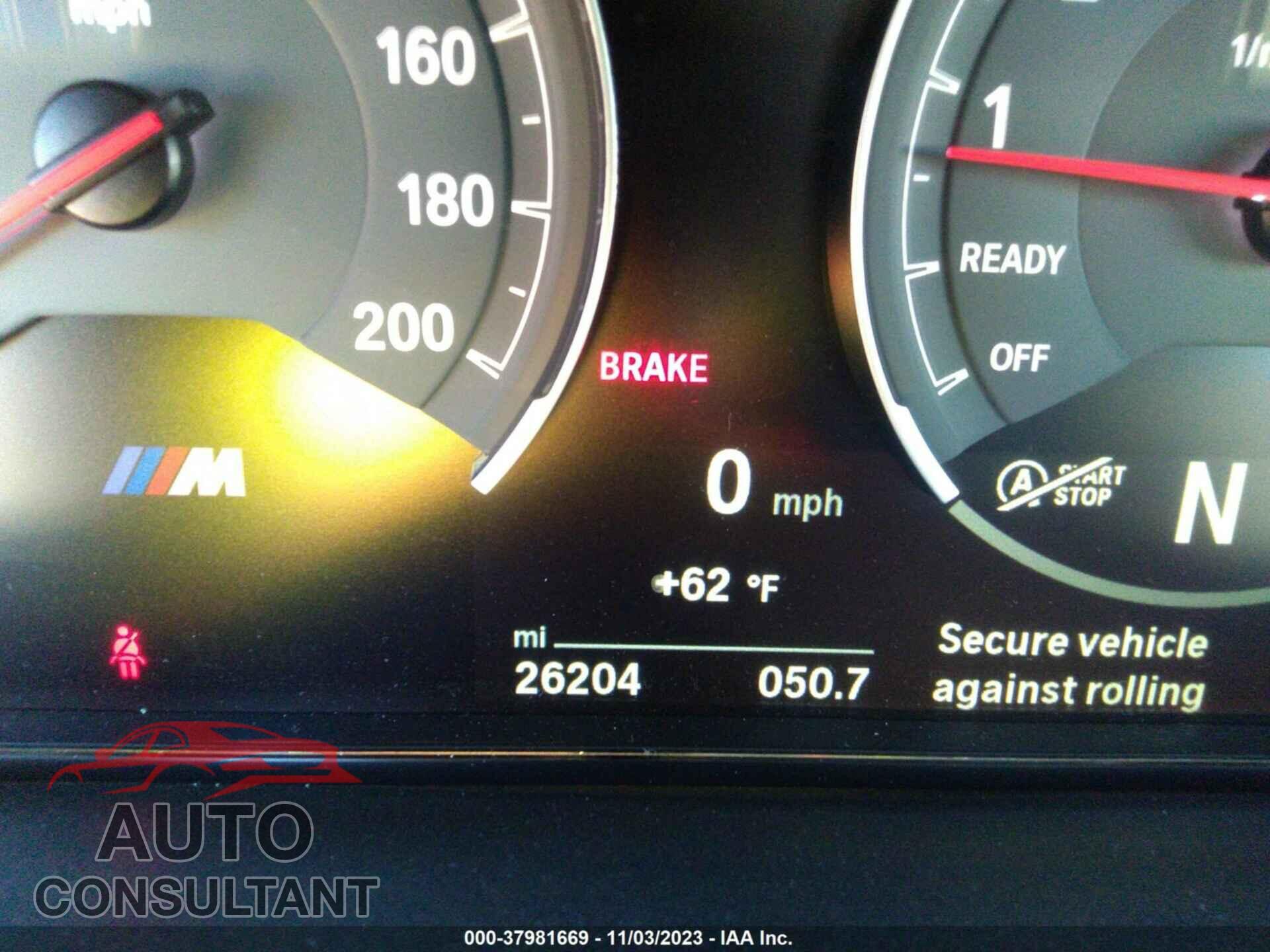 BMW M3 2018 - WBS8M9C58J5K99740