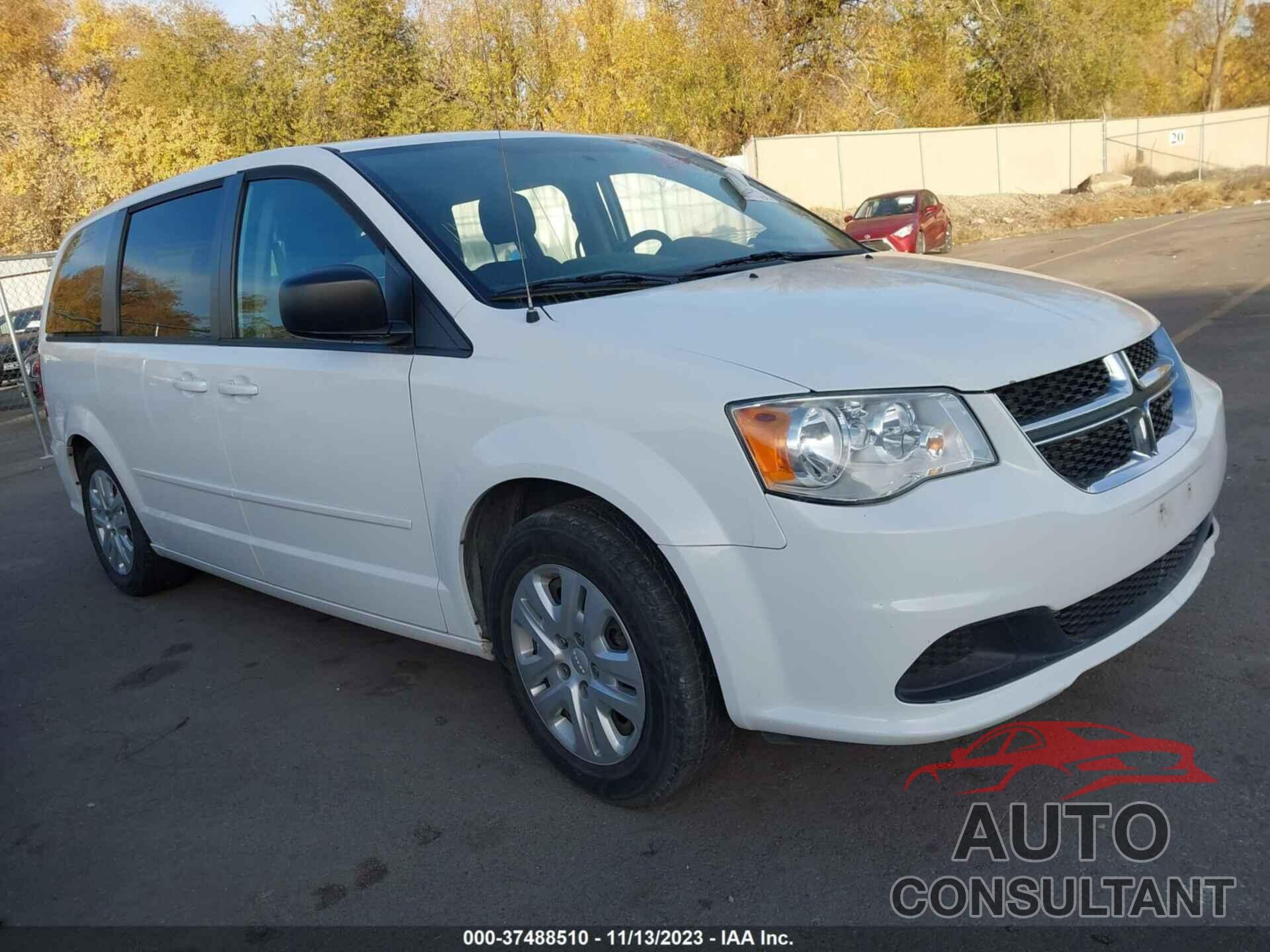 DODGE GRAND CARAVAN 2016 - 2C4RDGBG2GR316210