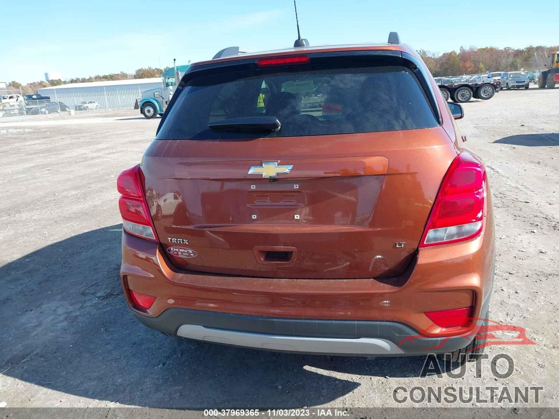 CHEVROLET TRAX 2019 - 3GNCJLSB3KL282142