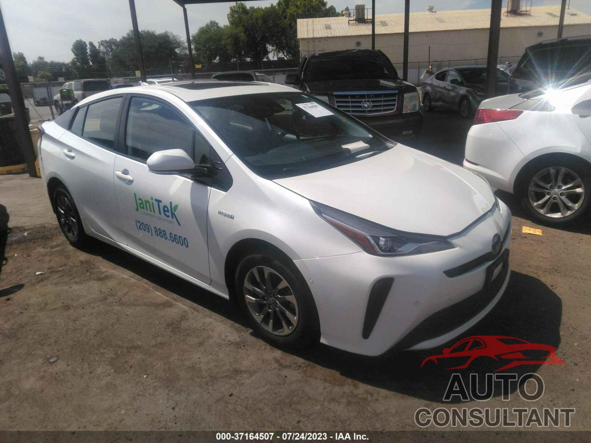TOYOTA PRIUS 2019 - JTDKARFU7K3100523