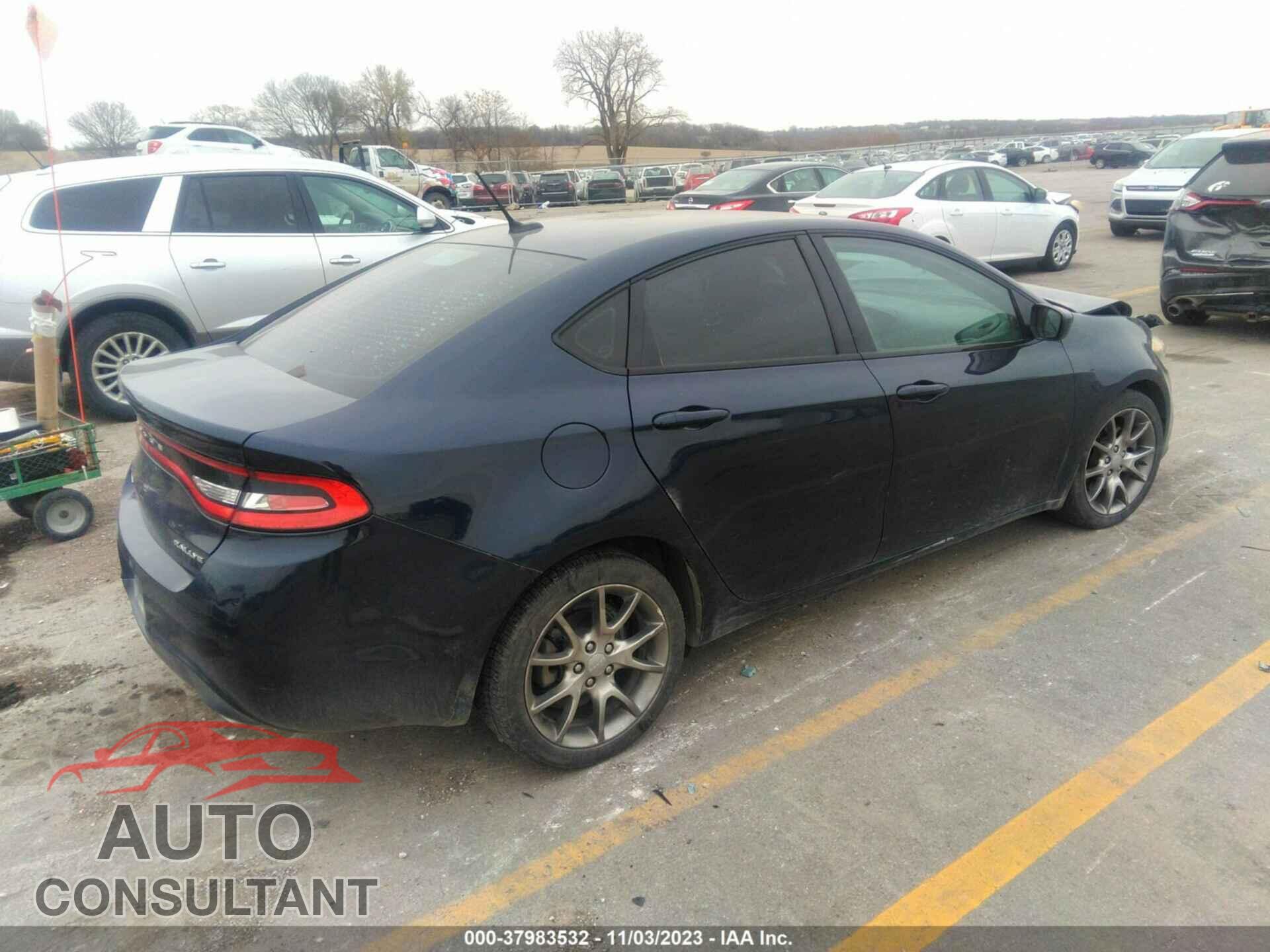 DODGE DART 2015 - 1C3CDFBB9FD173556