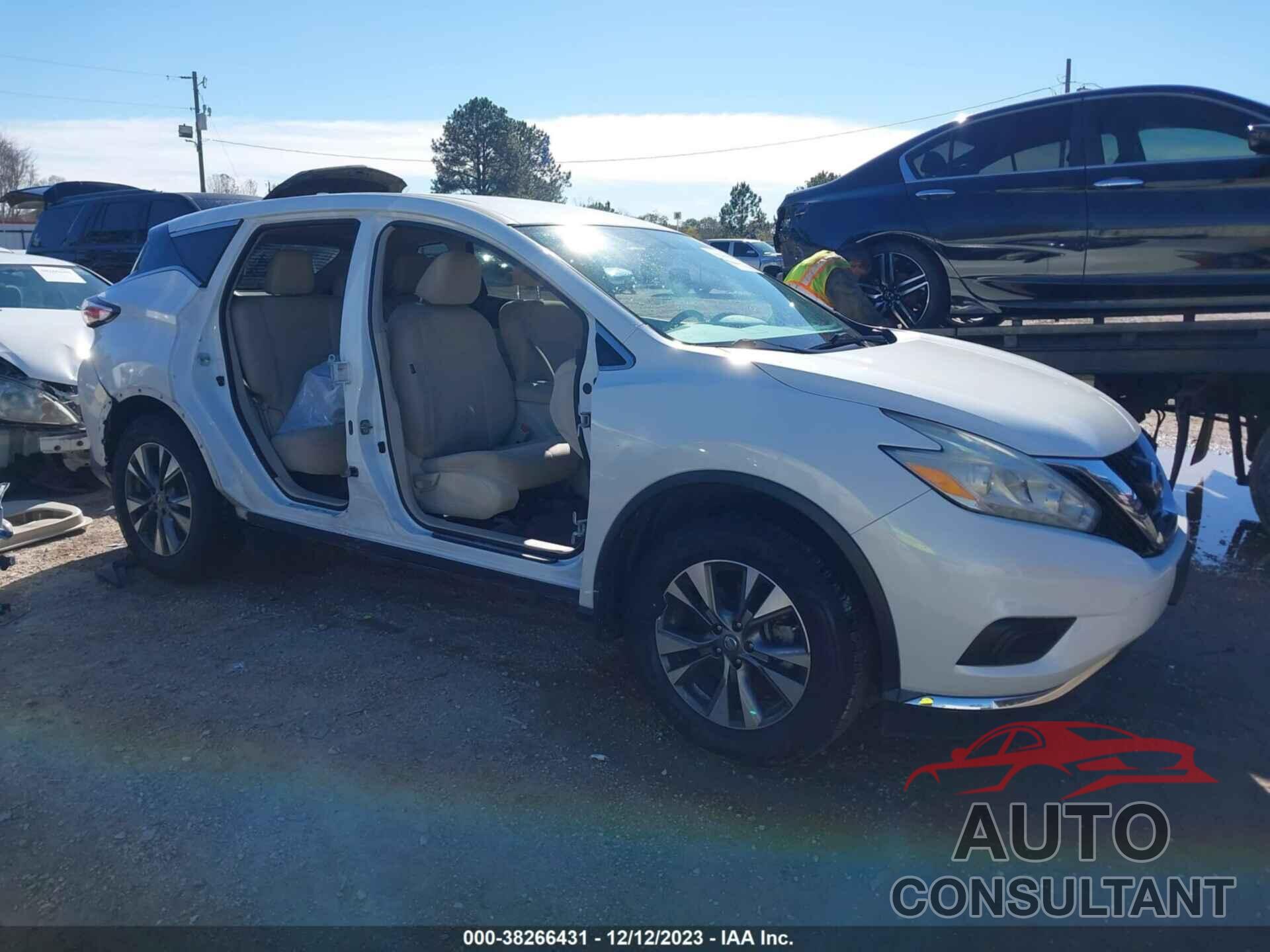 NISSAN MURANO 2016 - 5N1AZ2MGXGN143494