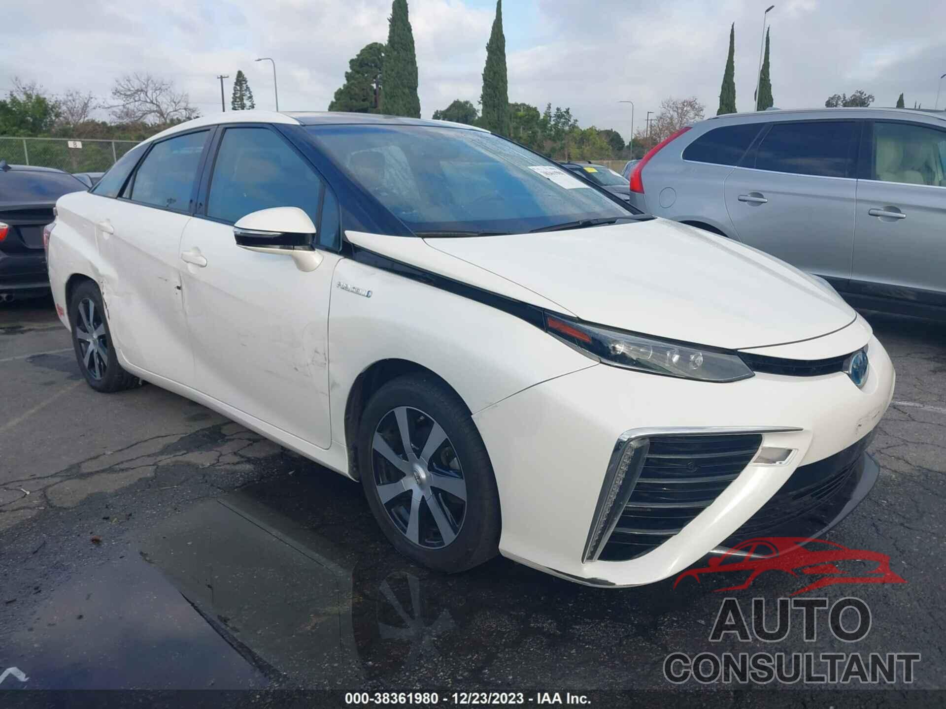 TOYOTA MIRAI 2017 - JTDBVRBD1HA001727