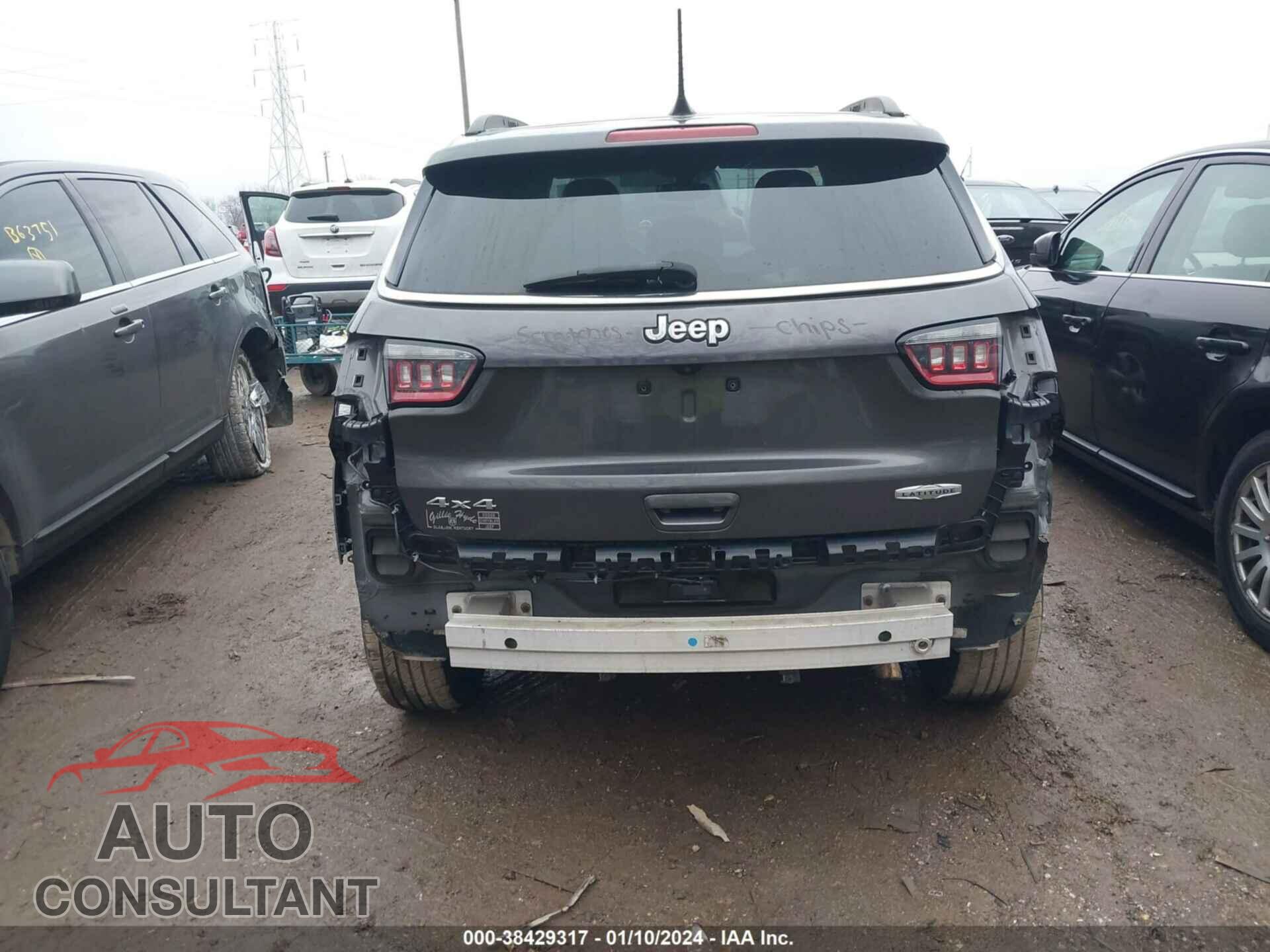 JEEP NEW COMPASS 2017 - 3C4NJDBB0HT628017