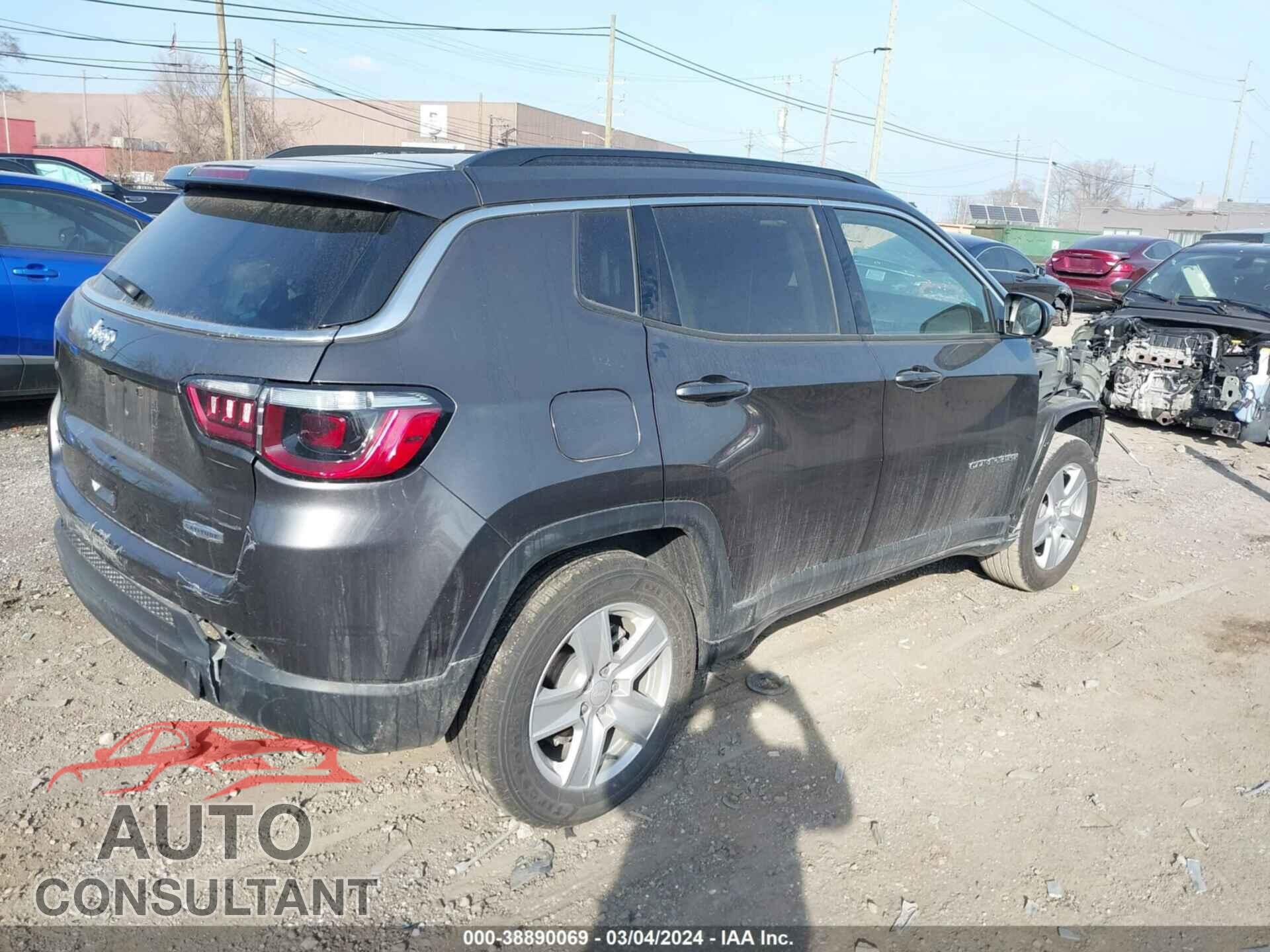 JEEP COMPASS 2022 - 3C4NJDBB9NT134332