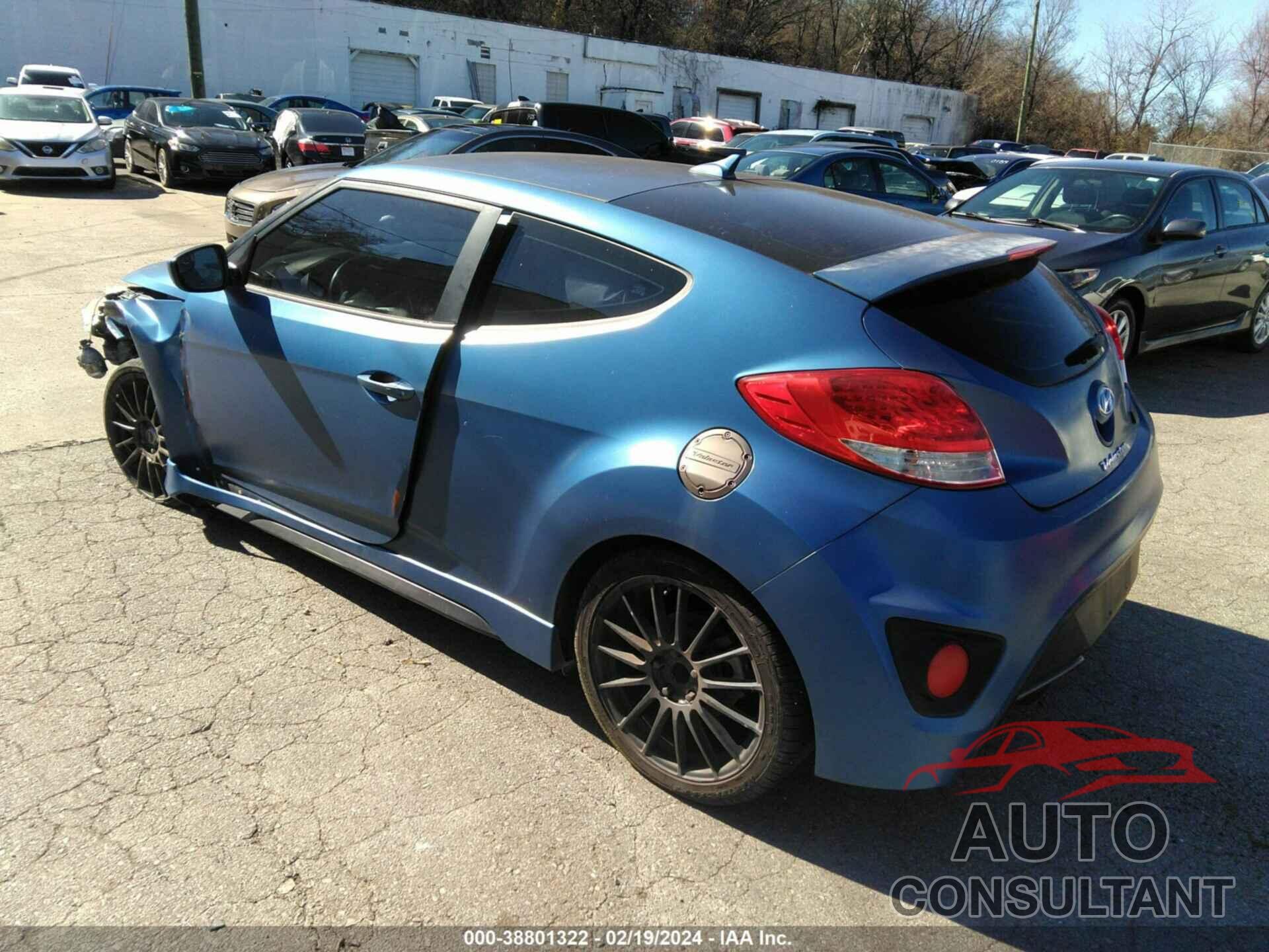 HYUNDAI VELOSTER 2016 - KMHTC6AE7GU252814