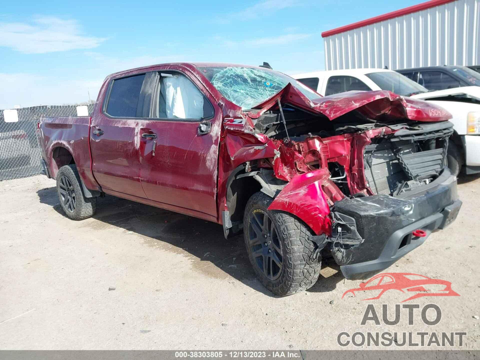 CHEVROLET SILVERADO 1500 2021 - 3GCPYFEDXMG382206