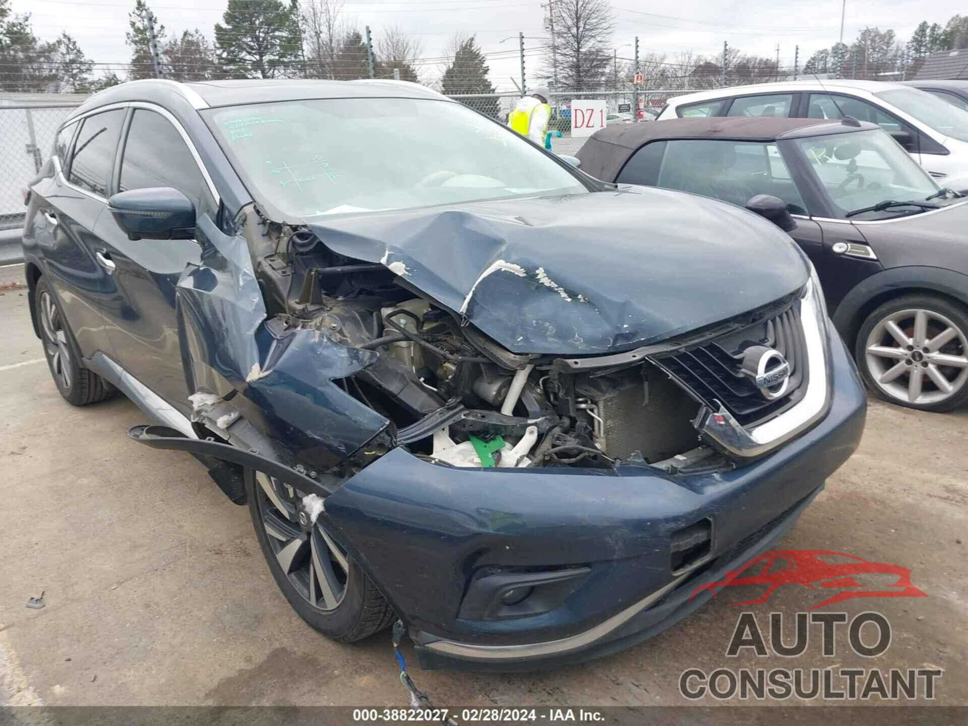 NISSAN MURANO 2016 - 5N1AZ2MH1GN118492