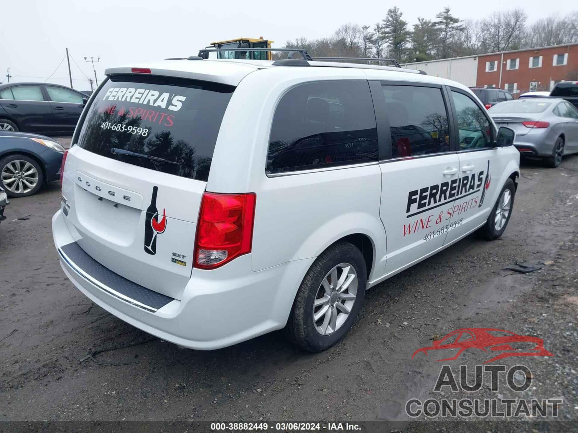 DODGE GRAND CARAVAN 2019 - 2C4RDGCG1KR564259