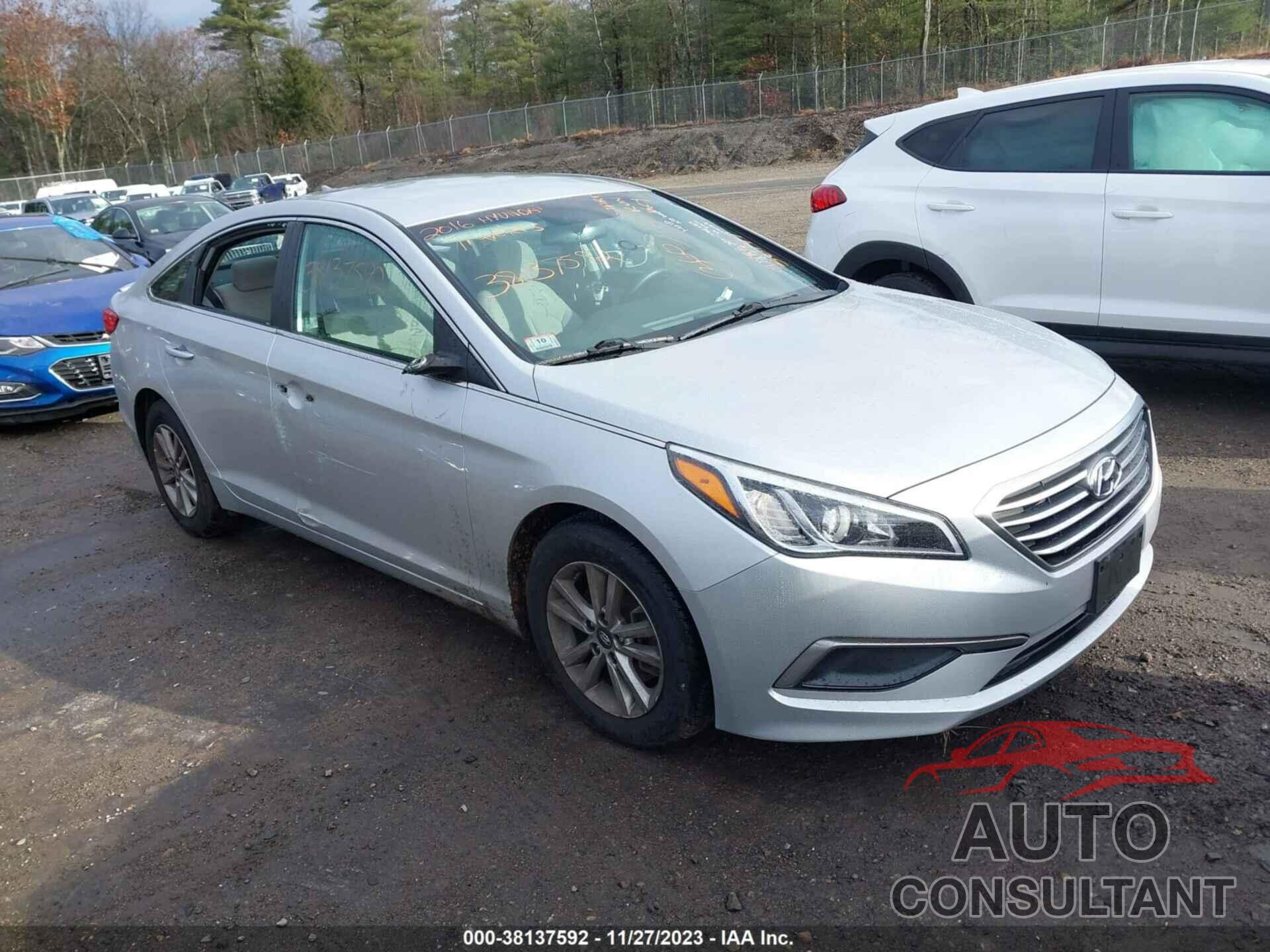 HYUNDAI SONATA 2016 - 5NPE24AF5GH303315