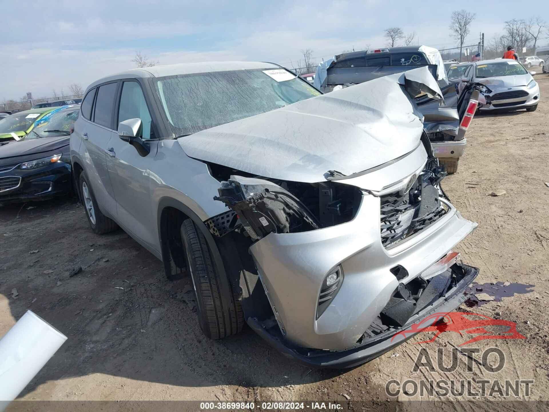 TOYOTA HIGHLANDER 2023 - 5TDKDRAH5PS046453