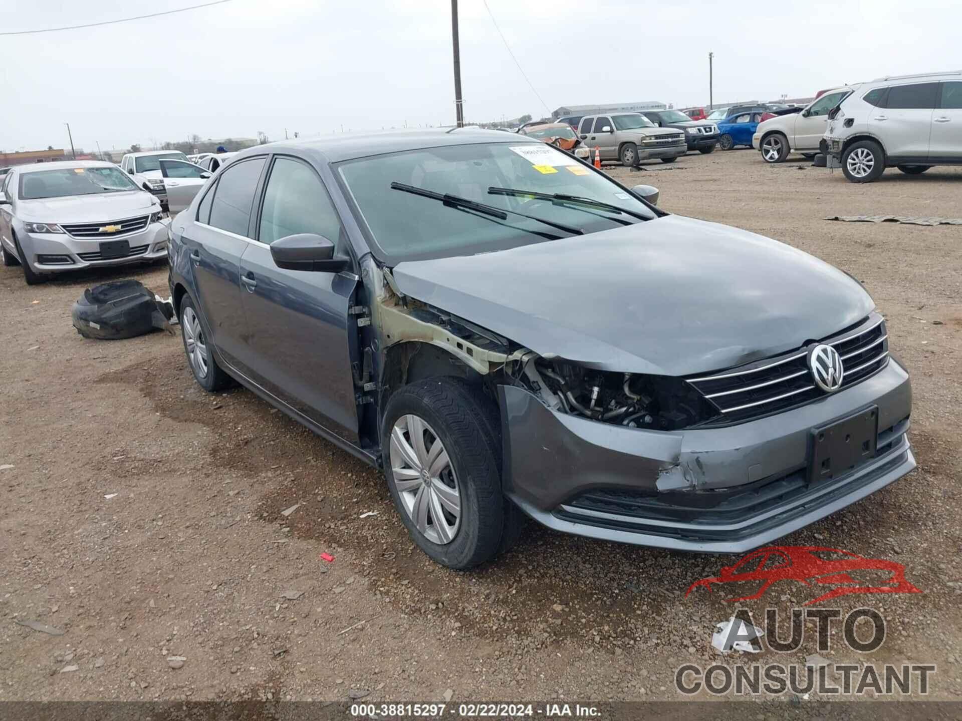 VOLKSWAGEN JETTA 2017 - 3VW2B7AJ8HM273535