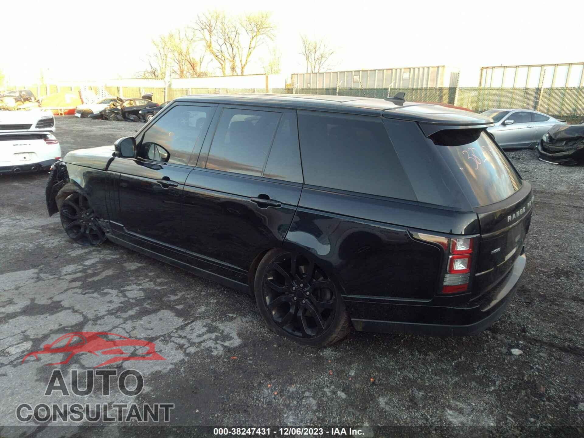 LAND ROVER RANGE ROVER 2016 - SALGS2PFXGA311320