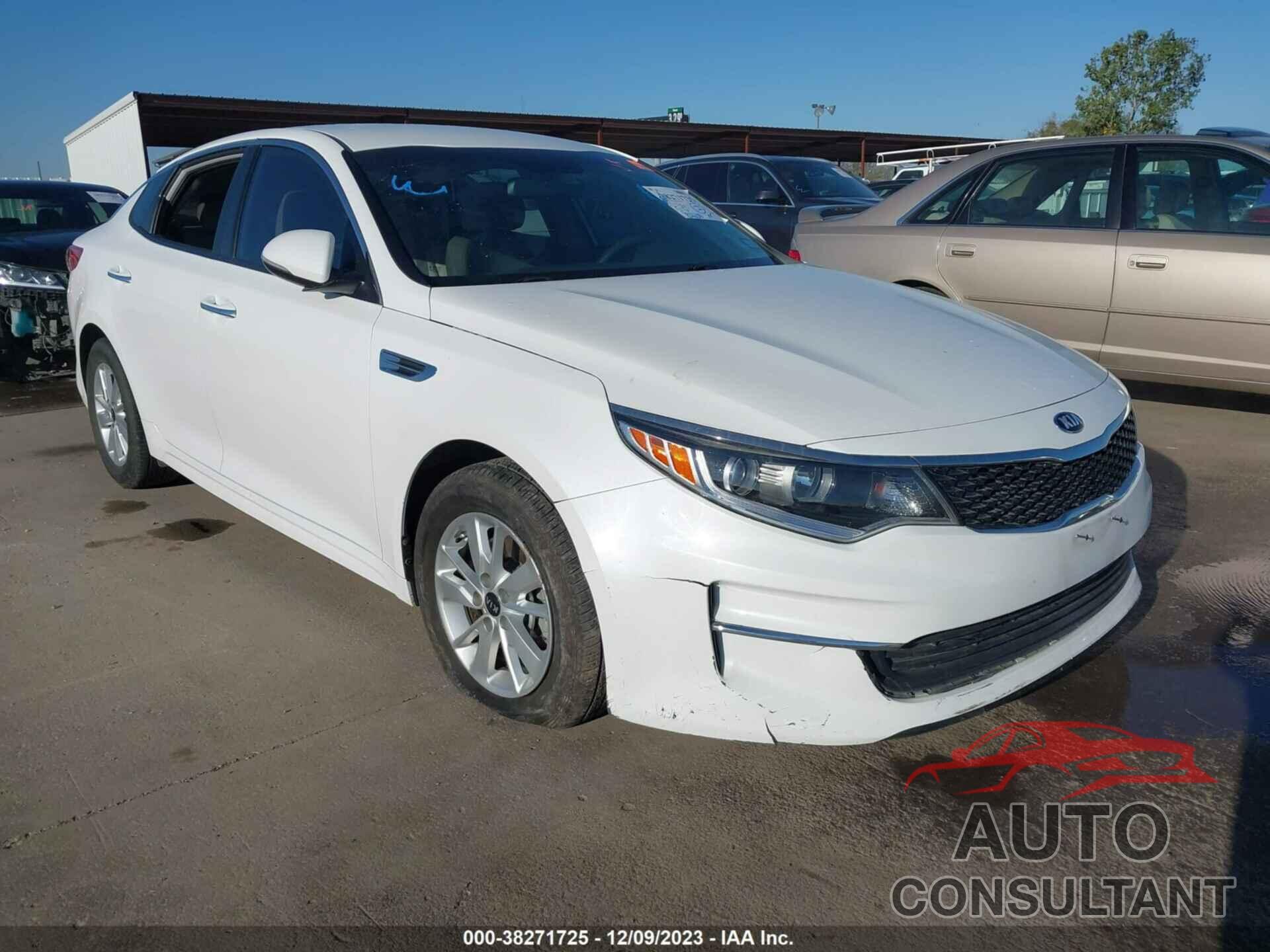 KIA OPTIMA 2018 - 5XXGT4L30JG203831