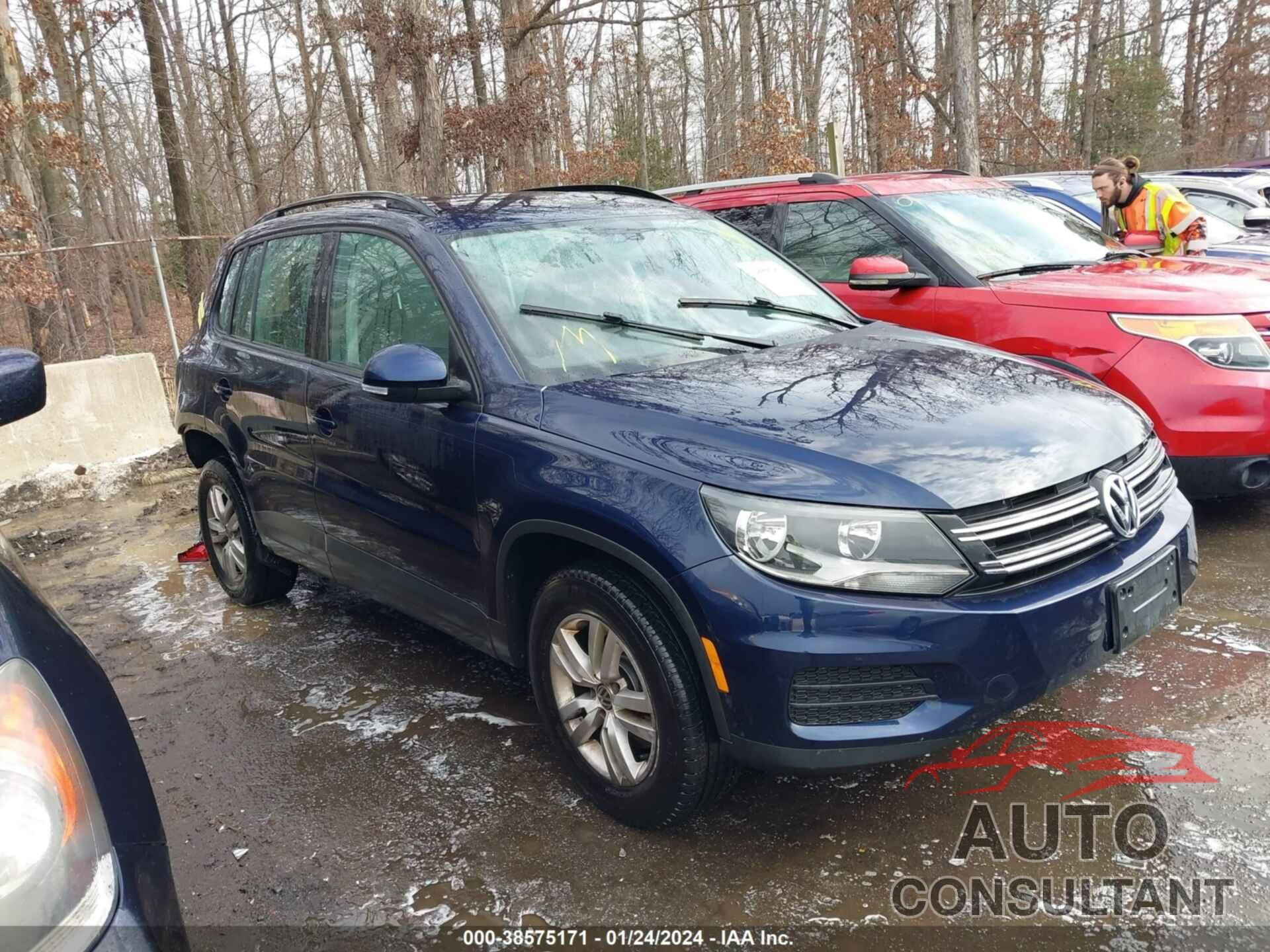 VOLKSWAGEN TIGUAN 2016 - WVGBV7AXXGW599135