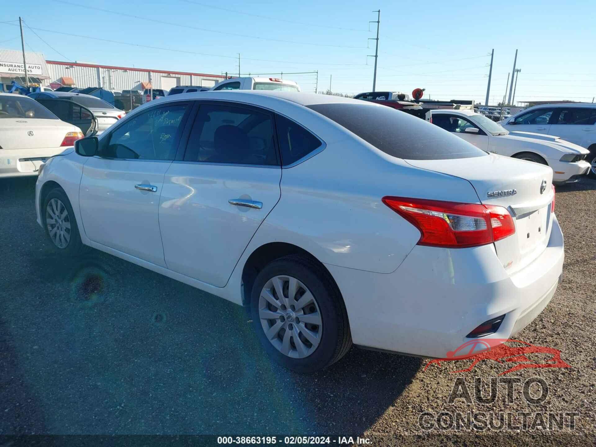 NISSAN SENTRA 2018 - 3N1AB7AP7JY336130