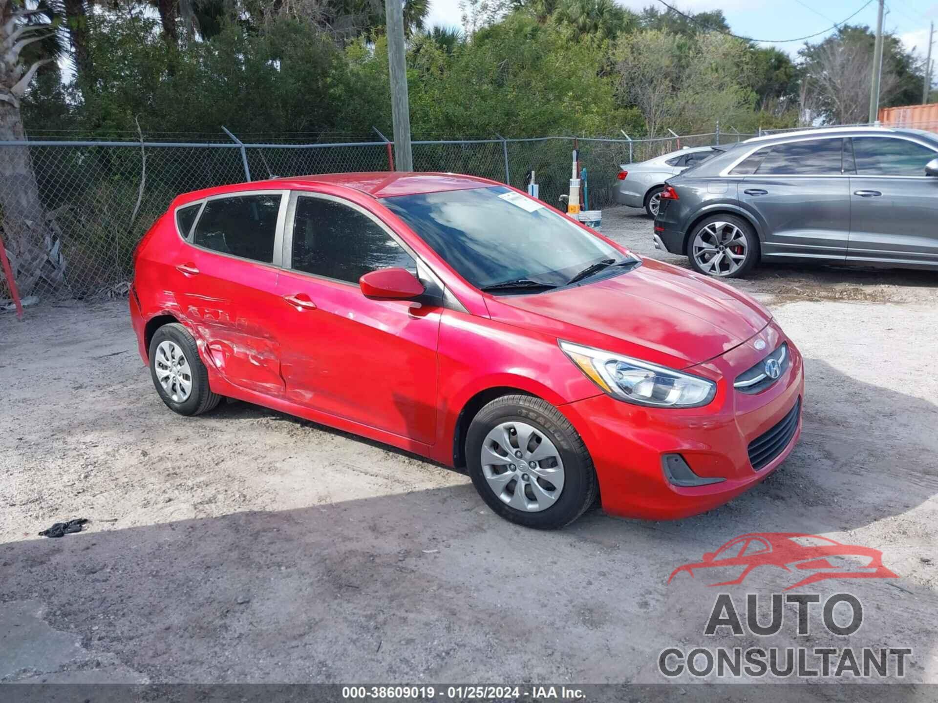 HYUNDAI ACCENT 2017 - KMHCT5AE5HU339431