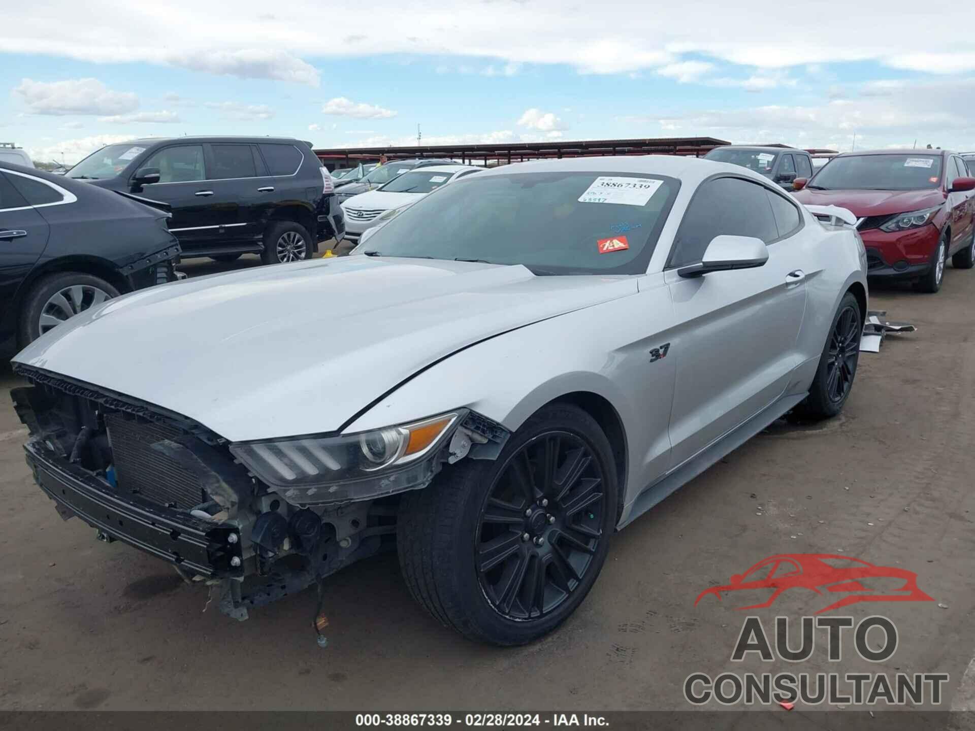 FORD MUSTANG 2017 - 1FA6P8AM0H5272719