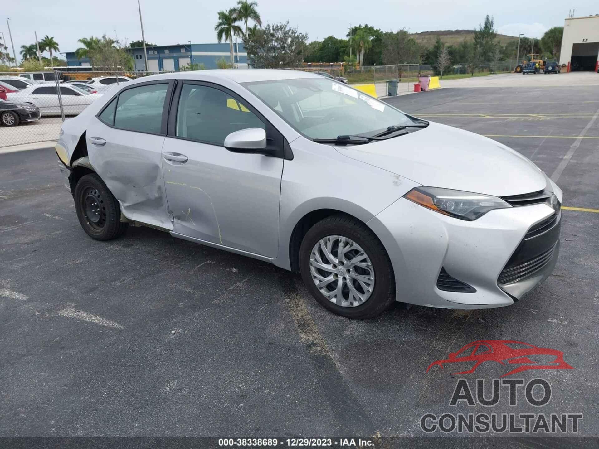 TOYOTA COROLLA 2019 - 5YFBURHE1KP886047
