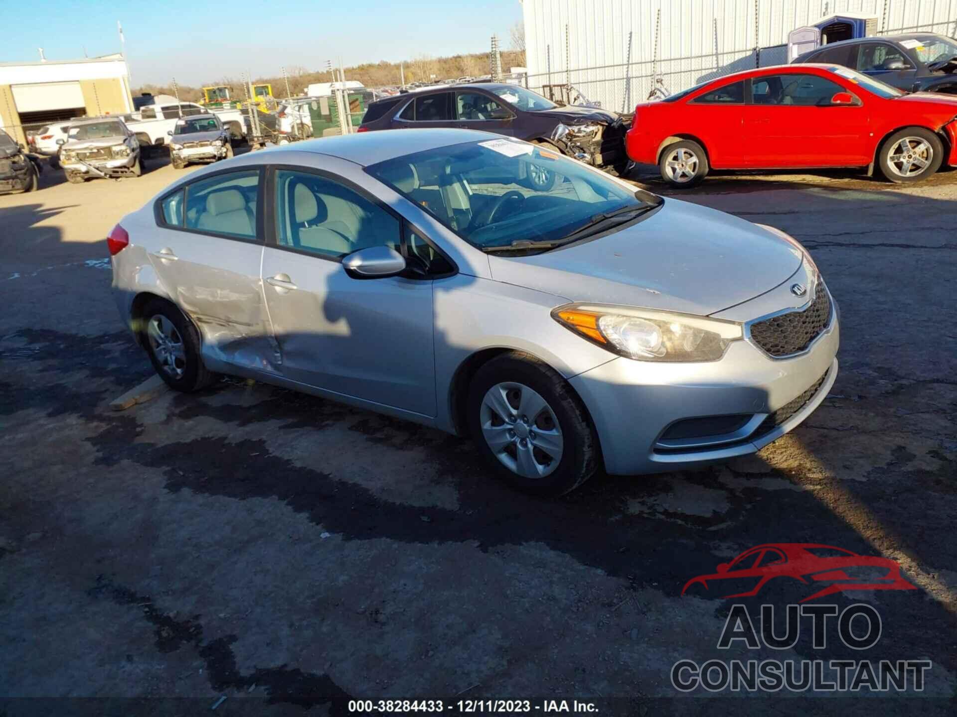 KIA FORTE 2016 - KNAFK4A68G5530709