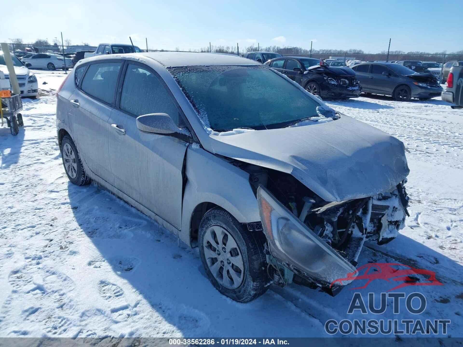 HYUNDAI ACCENT 2017 - KMHCT5AE3HU325088