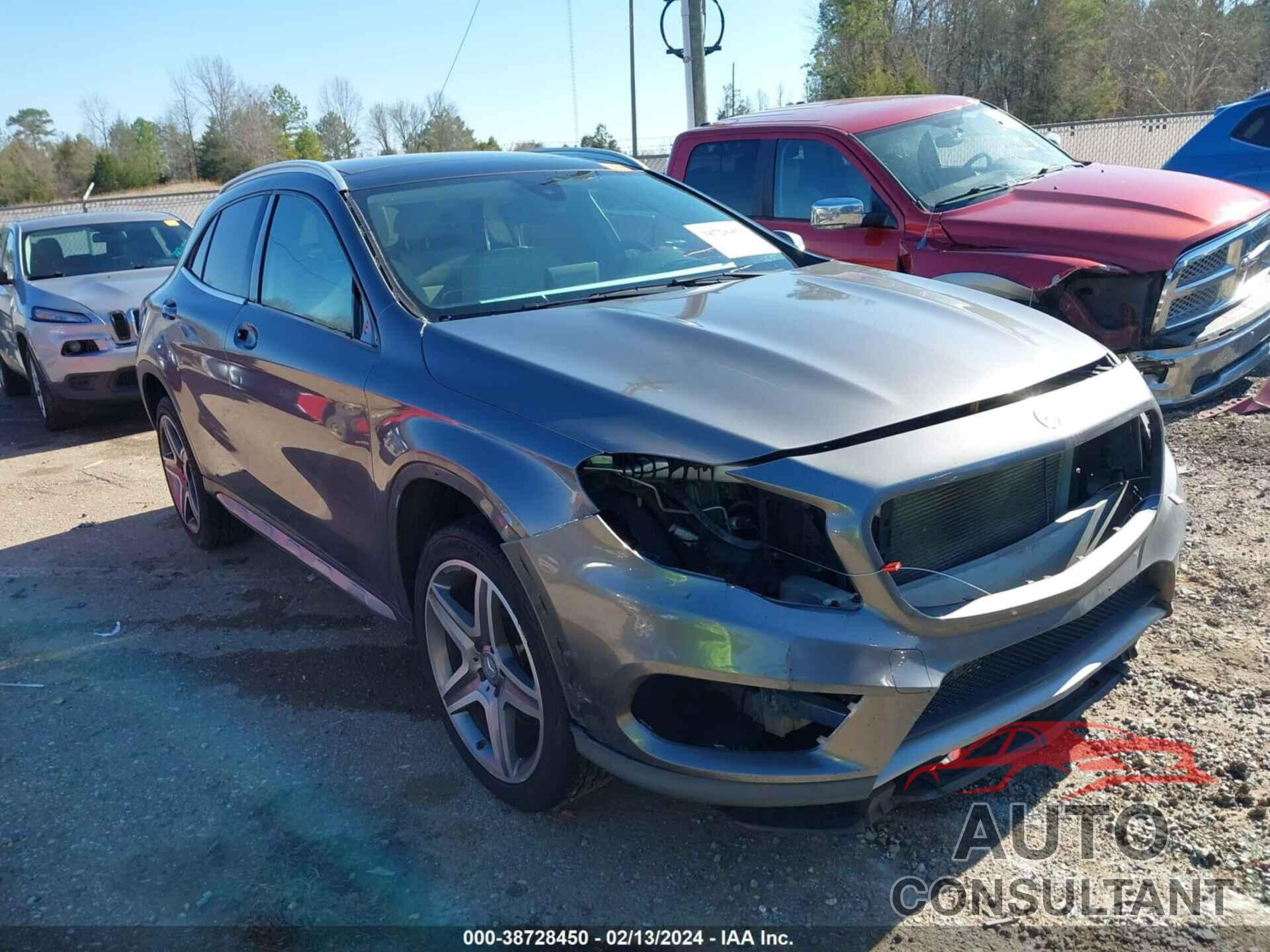 MERCEDES-BENZ GLA 250 2016 - WDCTG4EB6GJ263781