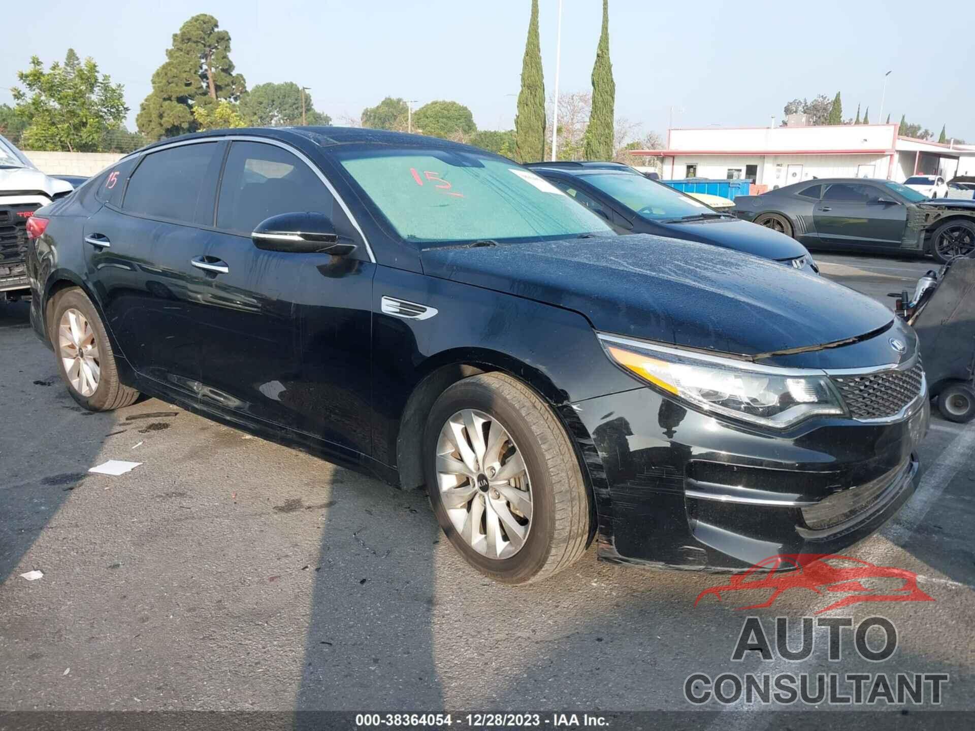 KIA OPTIMA 2018 - 5XXGU4L30JG189264