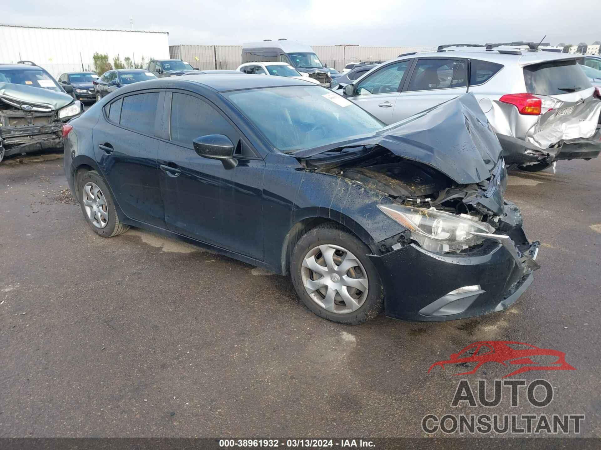 MAZDA 3 2016 - JM1BM1T7XG1318126