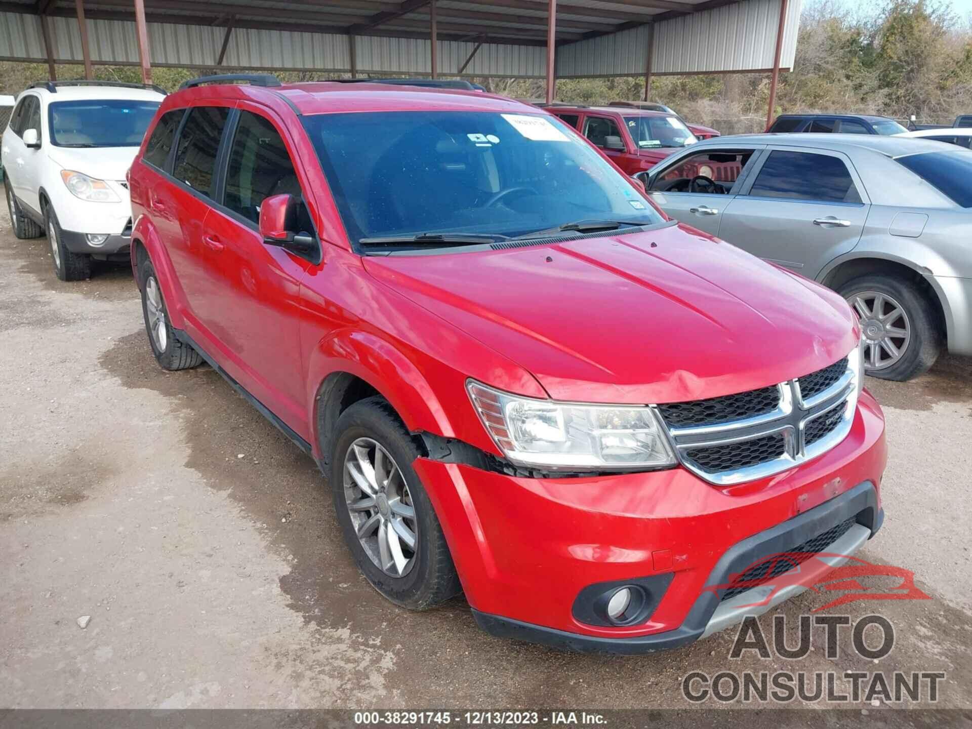 DODGE JOURNEY 2016 - 3C4PDCBG9GT209961