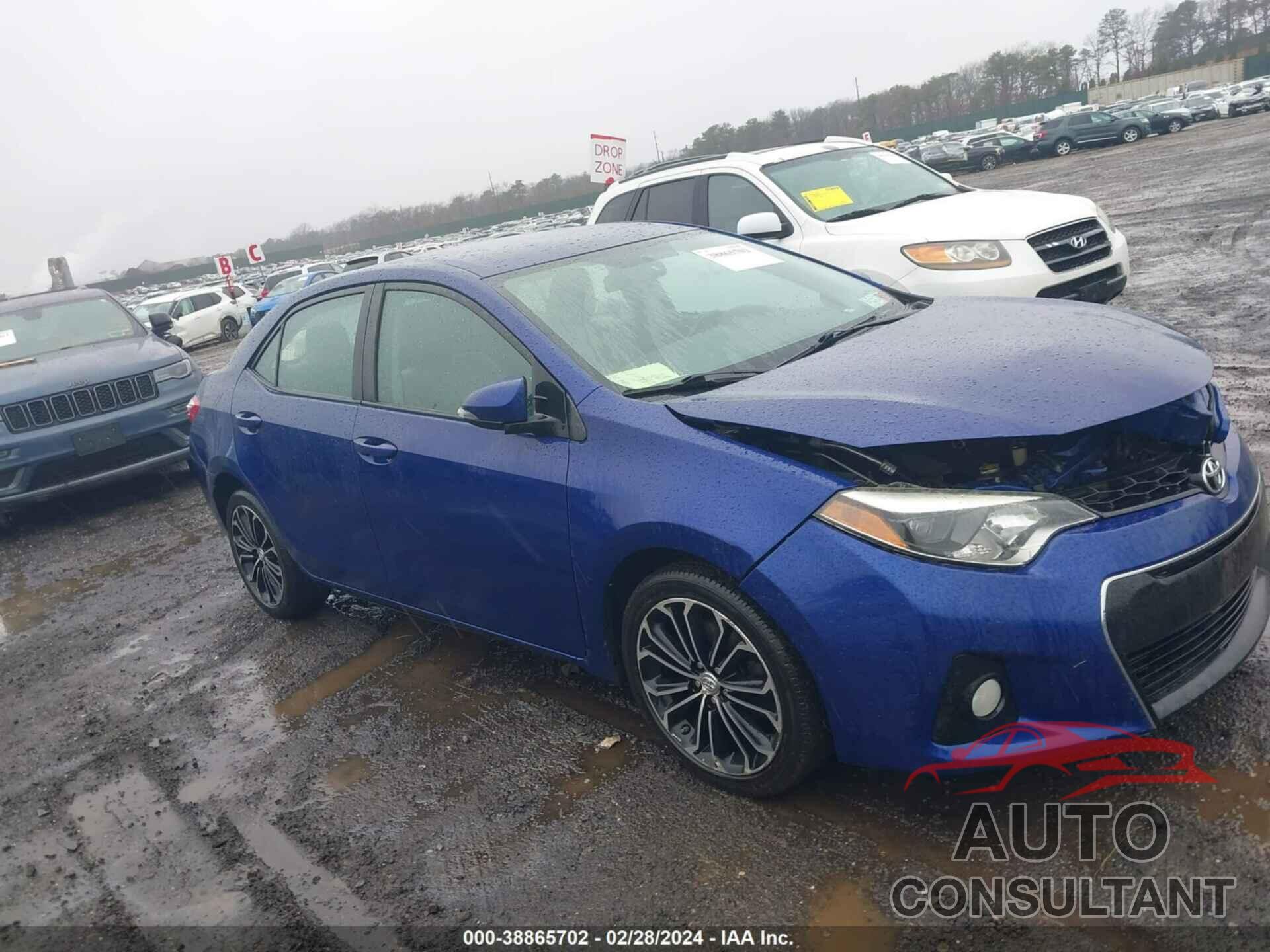 TOYOTA COROLLA 2016 - 2T1BURHE0GC577791