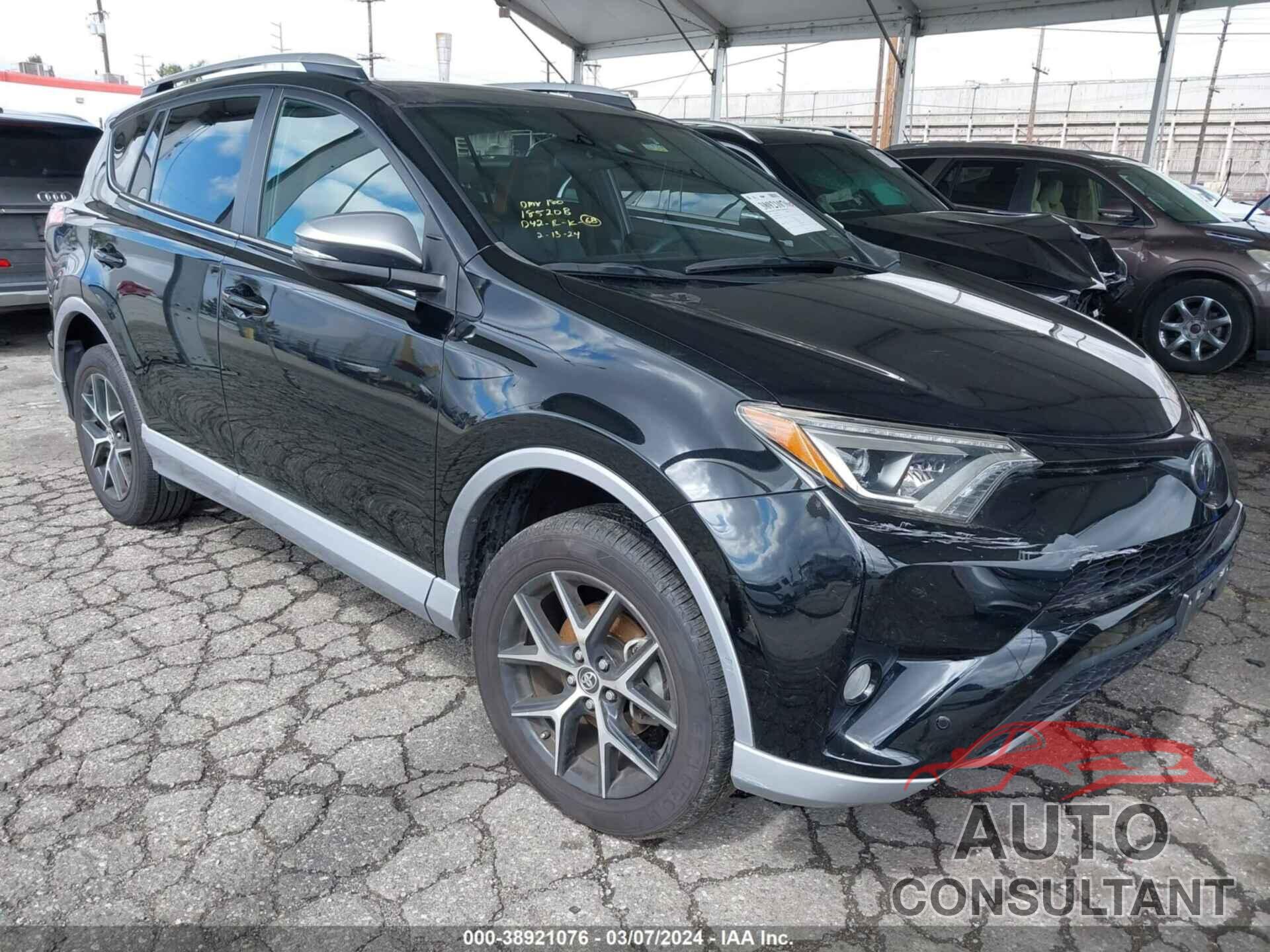 TOYOTA RAV4 2017 - 2T3NFREV2HW397411