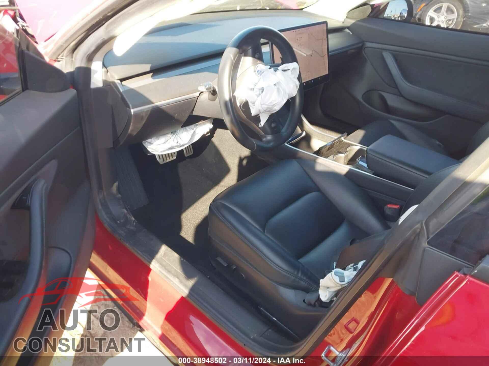 TESLA MODEL 3 2019 - 5YJ3E1EBXKF392990