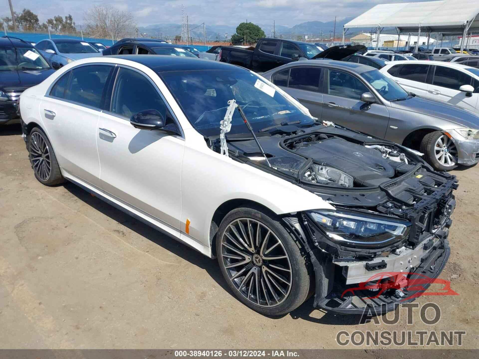 MERCEDES-BENZ S 500 2022 - W1K6G6DB7NA073393