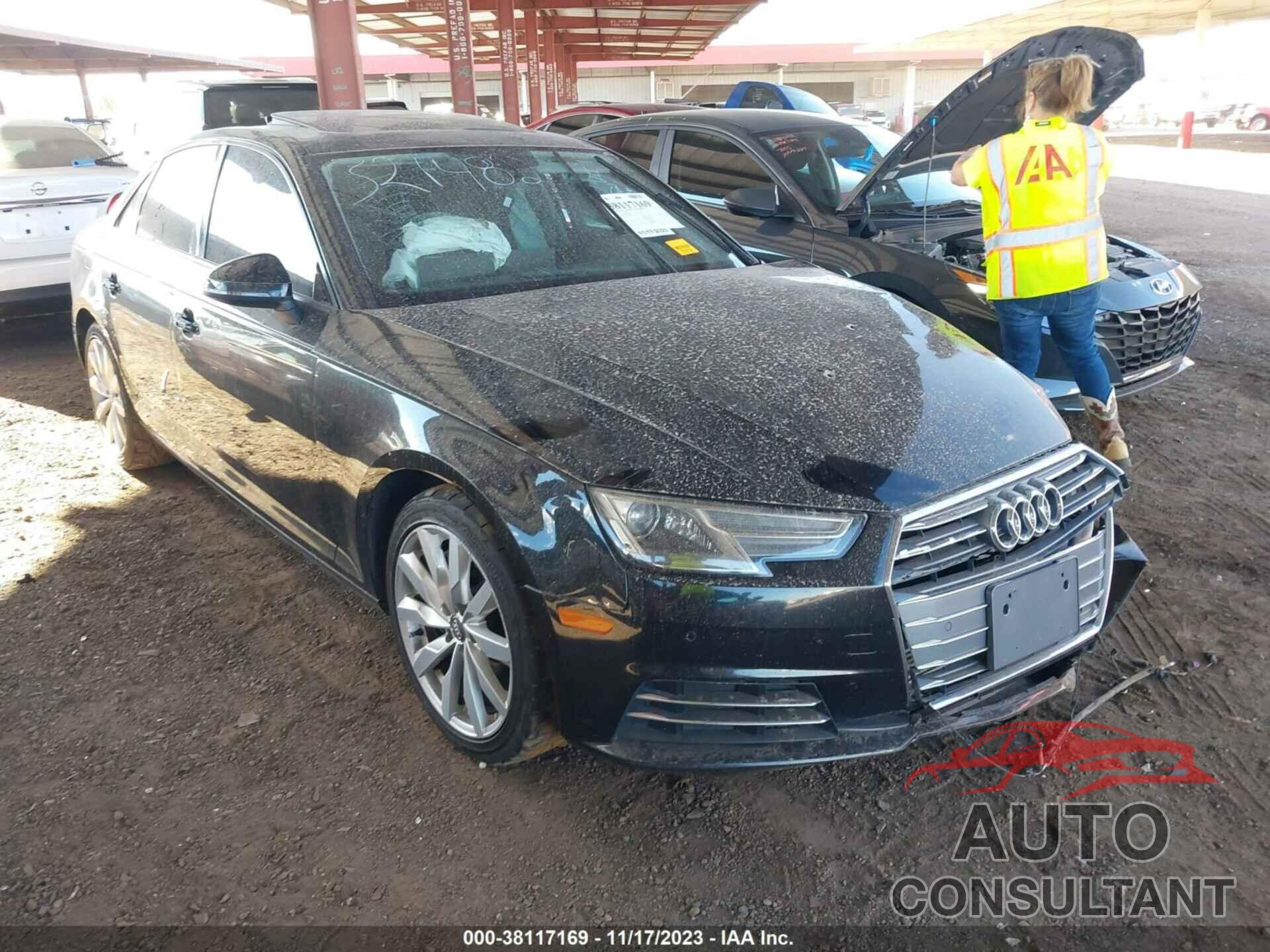 AUDI A4 2017 - WAUGNAF49HN000834