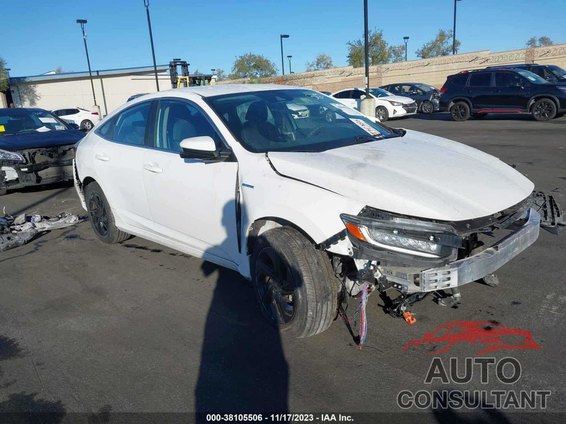 HONDA INSIGHT 2019 - 19XZE4F50KE025378