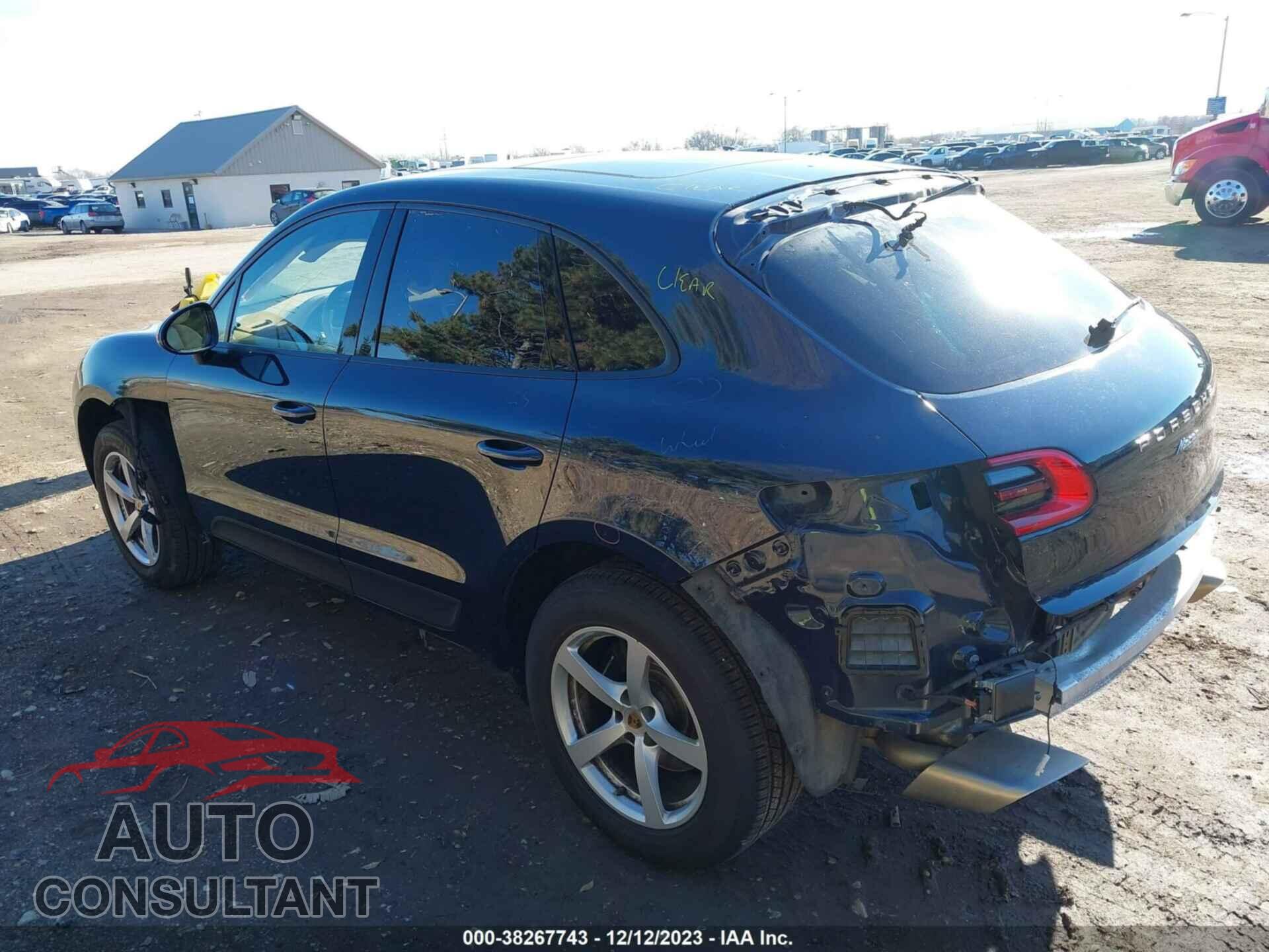 PORSCHE MACAN 2017 - WP1AA2A59HLB00629