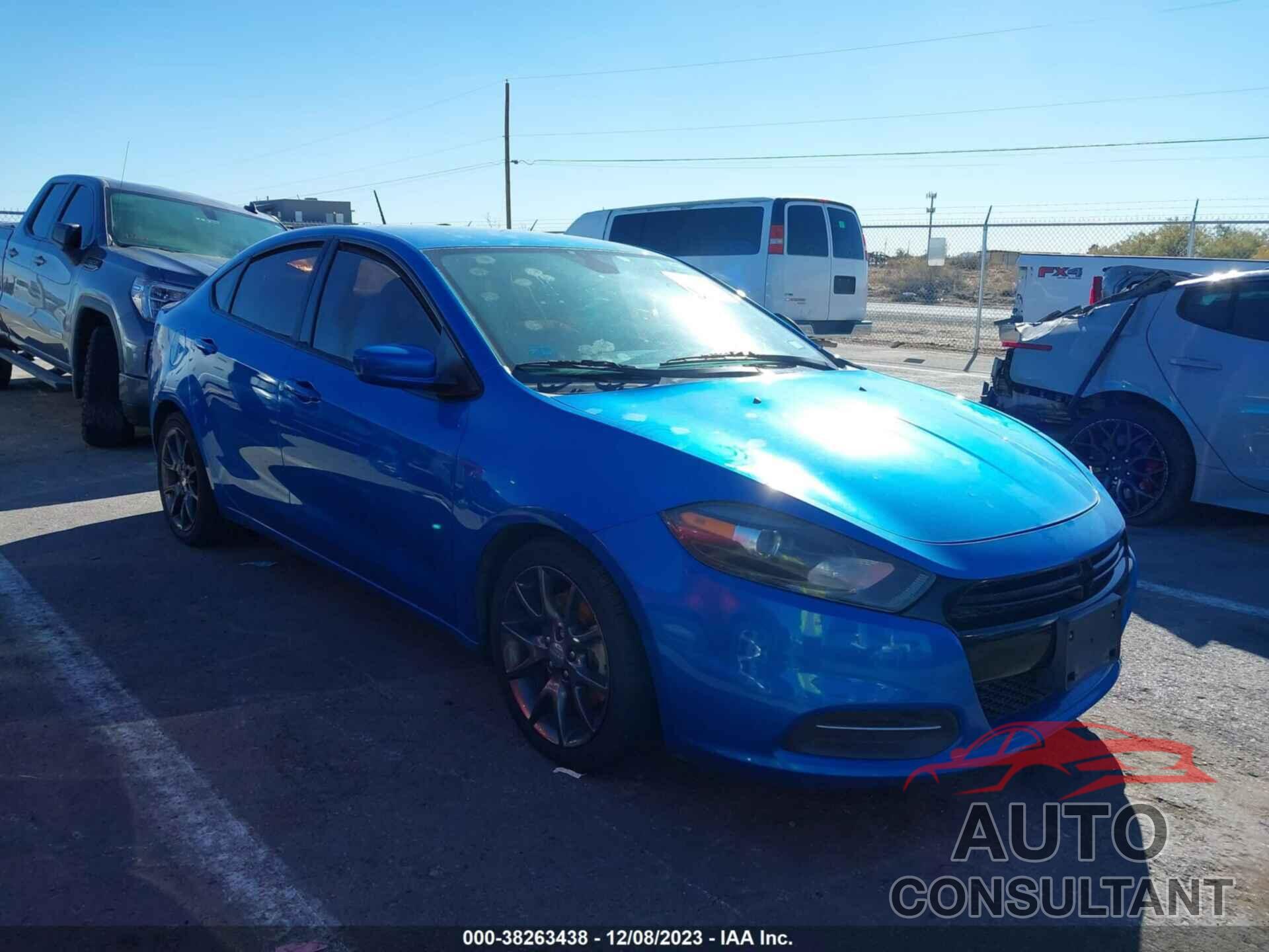 DODGE DART 2016 - 1C3CDFAA2GD656817