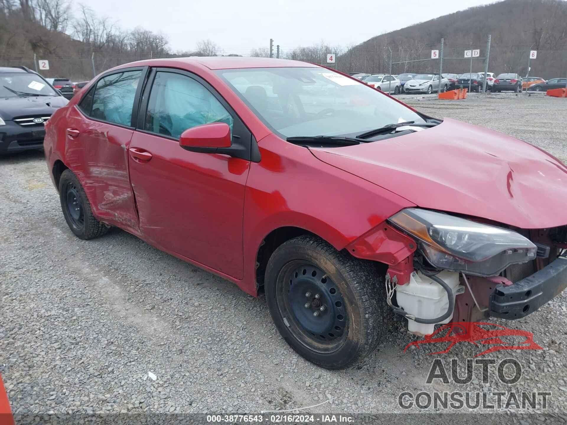 TOYOTA COROLLA 2018 - 5YFBURHEXJP750028