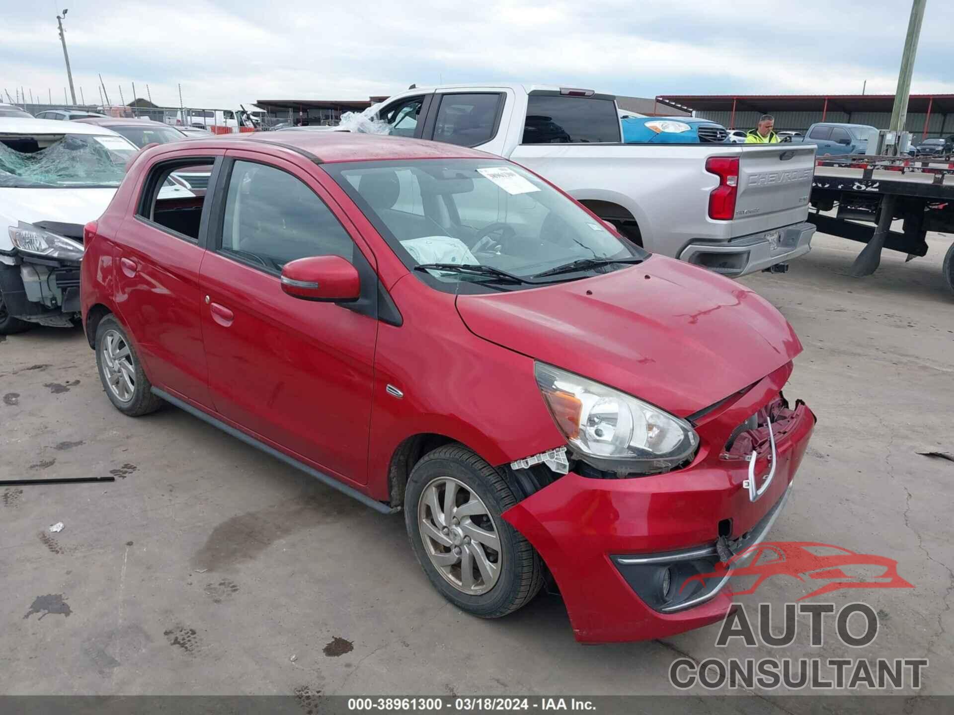 MITSUBISHI MIRAGE 2017 - ML32A4HJ5HH011991