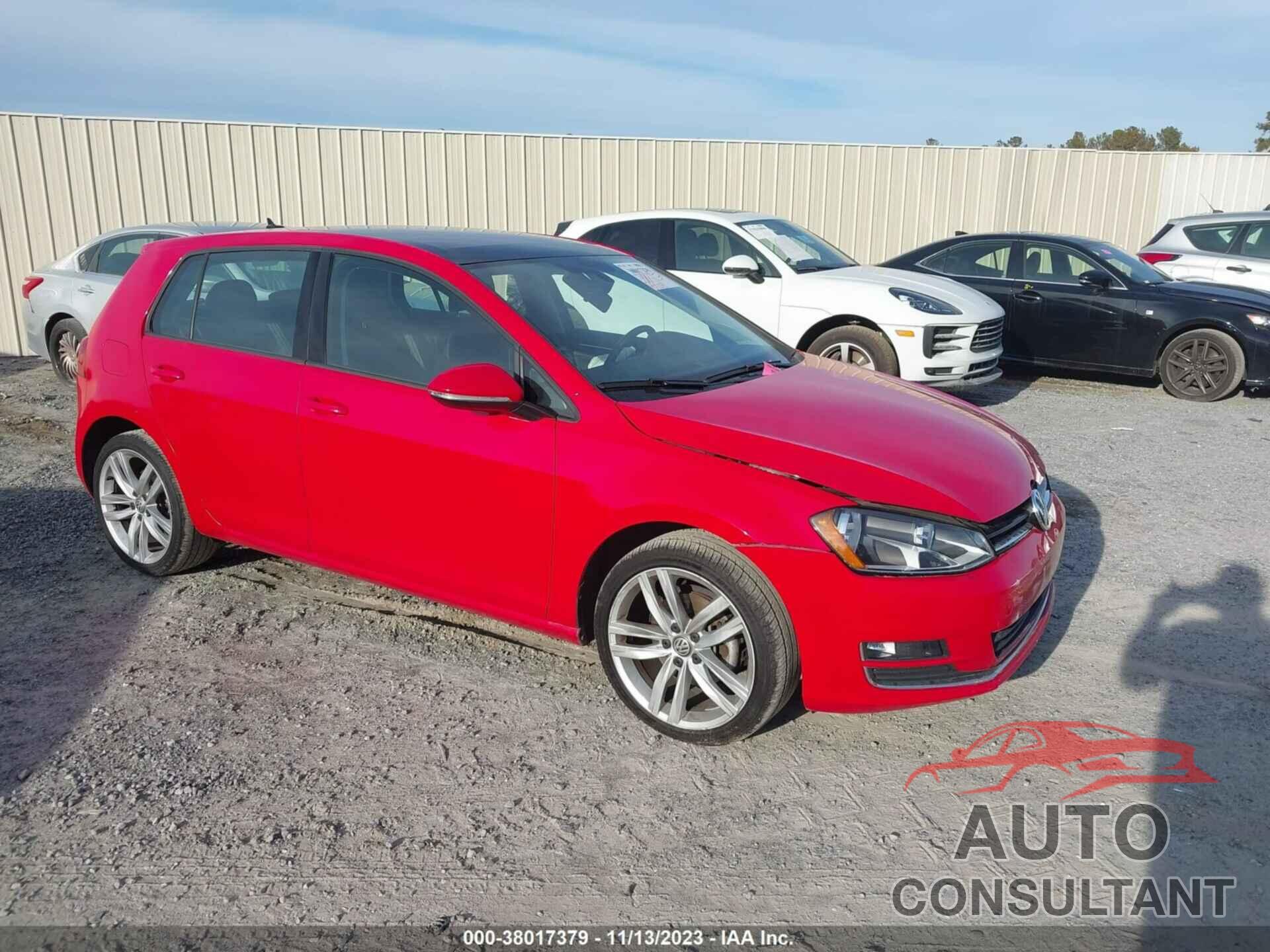 VOLKSWAGEN GOLF 2017 - 3VW217AU0HM069597